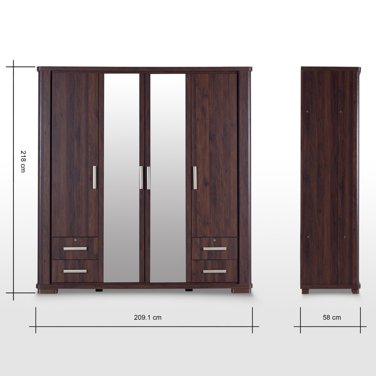 خزانة ملابس بتصميم - أوبتك 14 | خزانة ملابس بتصميم - أوبتك