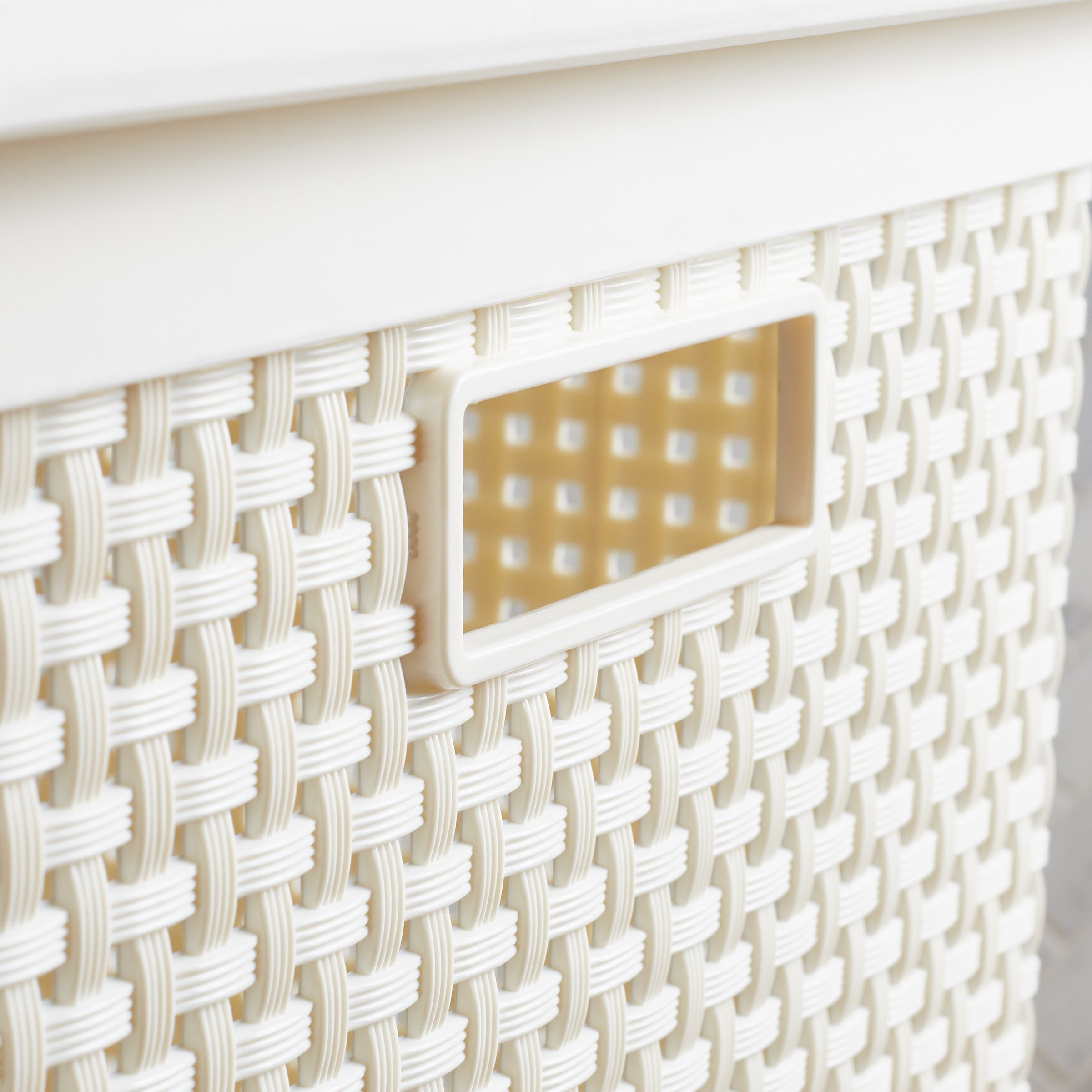 Adric Laundry Hamper with Cutout Handles-household-bathandlaundry-laundrysolutions-laundryhampers-image-4