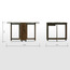 Butterfly 4-Seater Wooden Top Dining Set-furniture-diningroom-diningsets-image-21