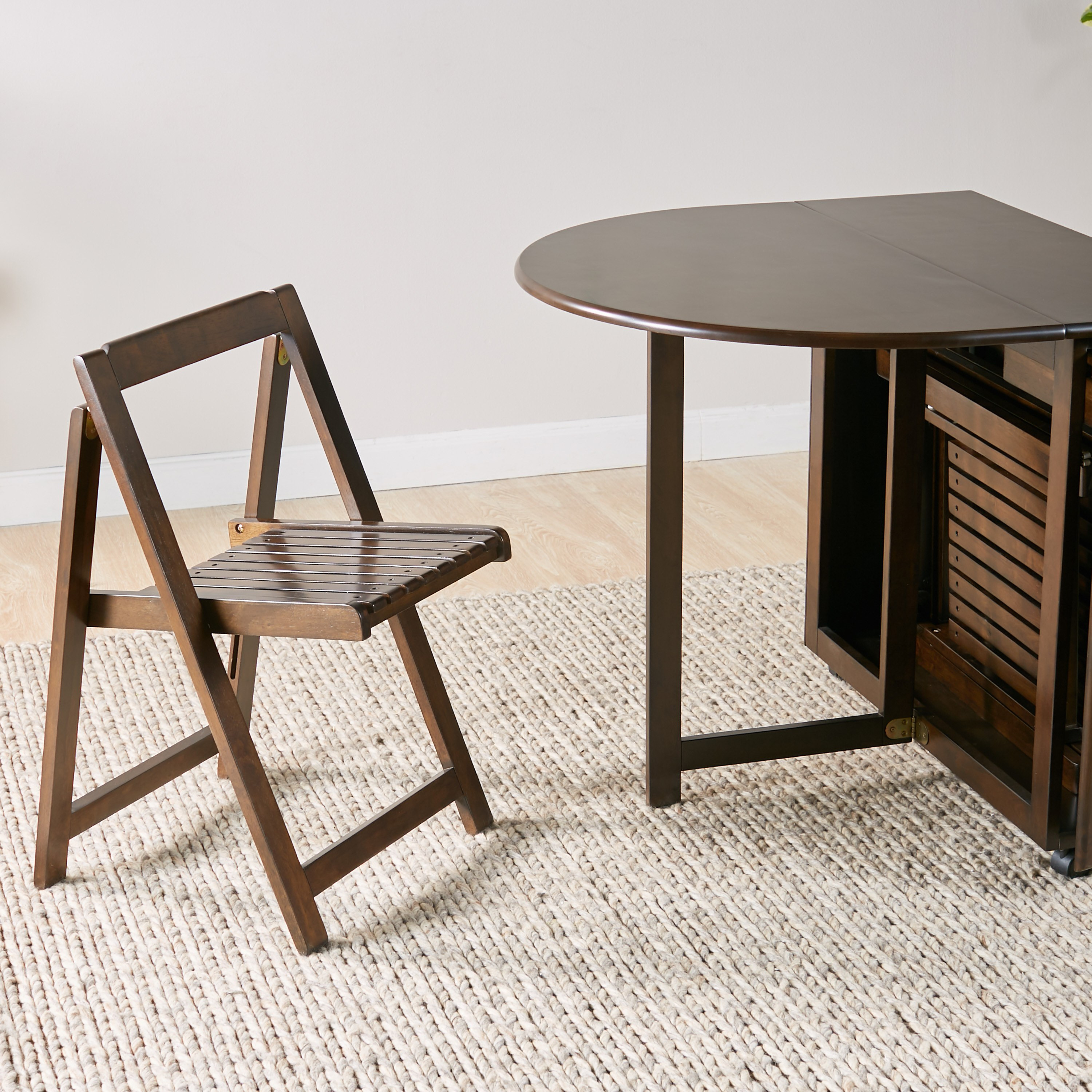 home center folding dining table