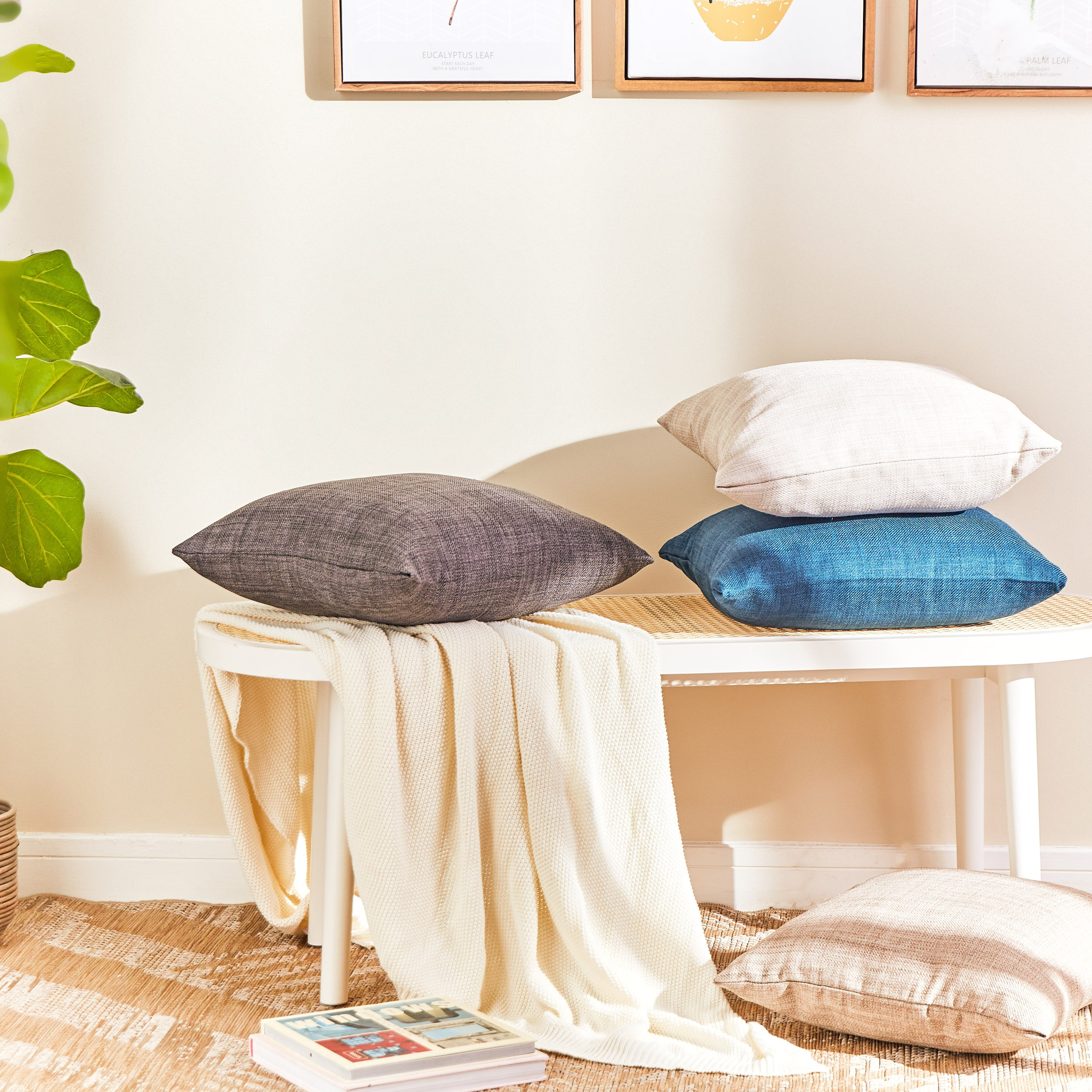 Eterno Filled Cushion - 45x45 cm-household-cushionsandthrows-filledcushions-decorativecushions-image-4
