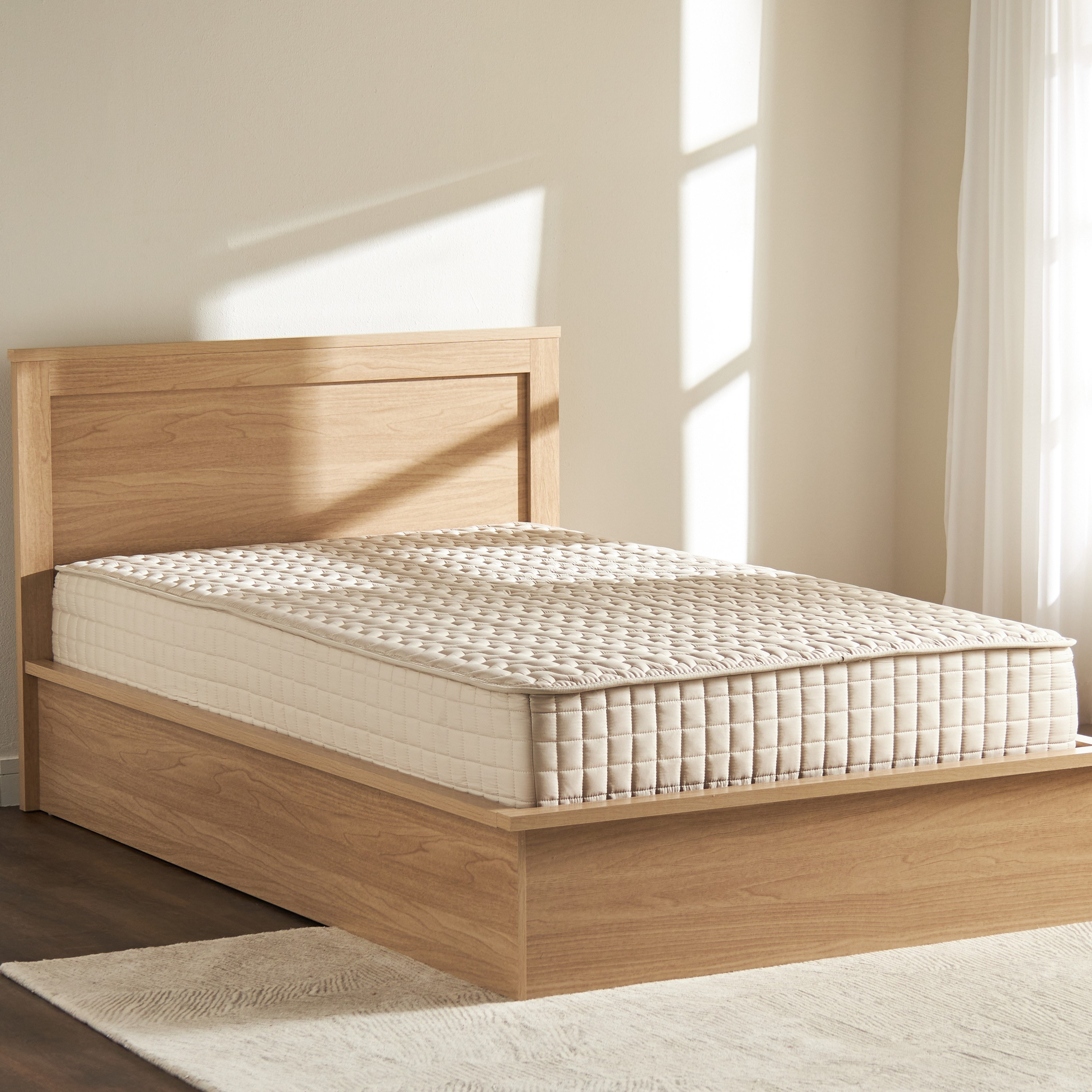 Naturelle Spring Single Mattress - 90x200 cm-furniture-mattresses-singlemattresses-image-4