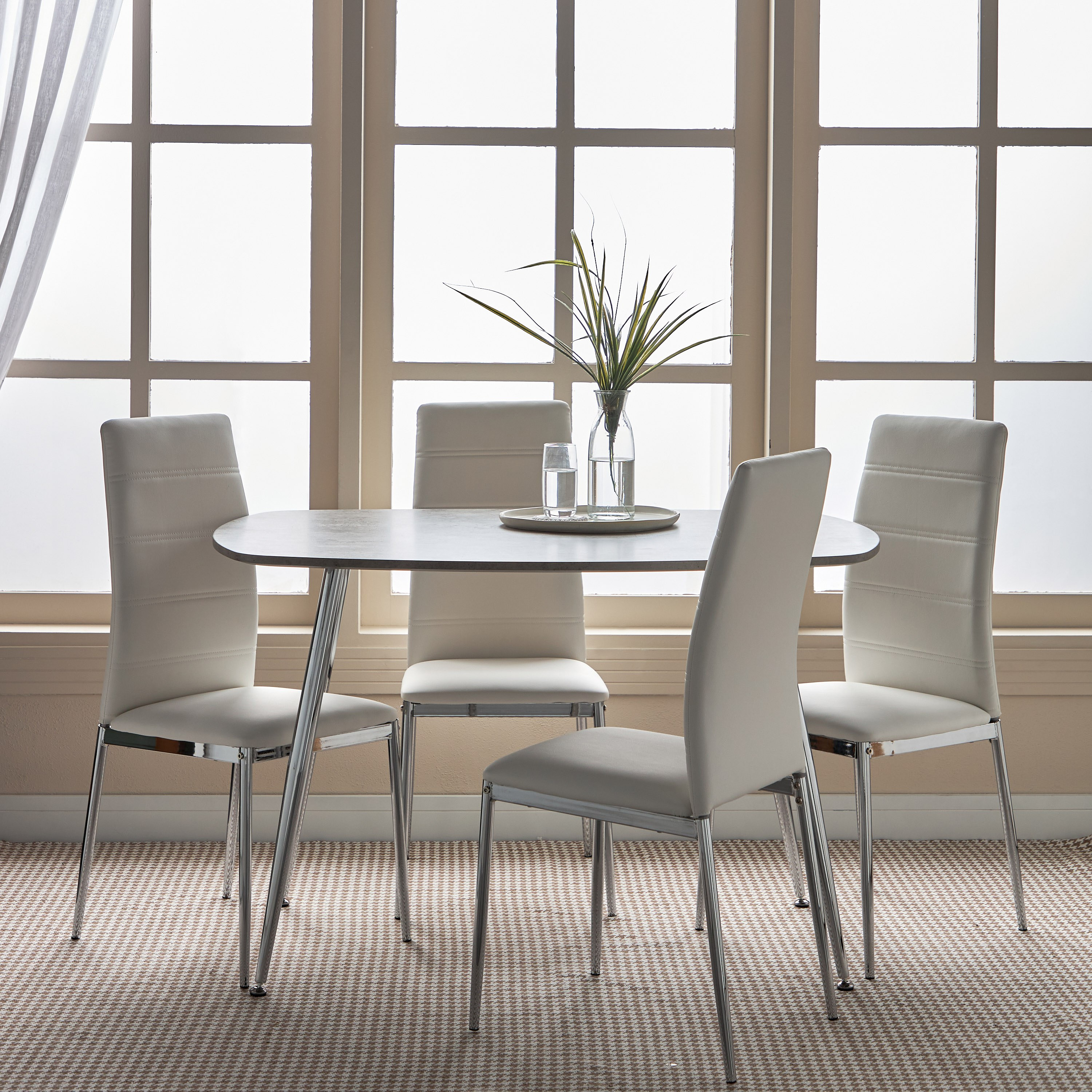 Glass dining deals room table sets