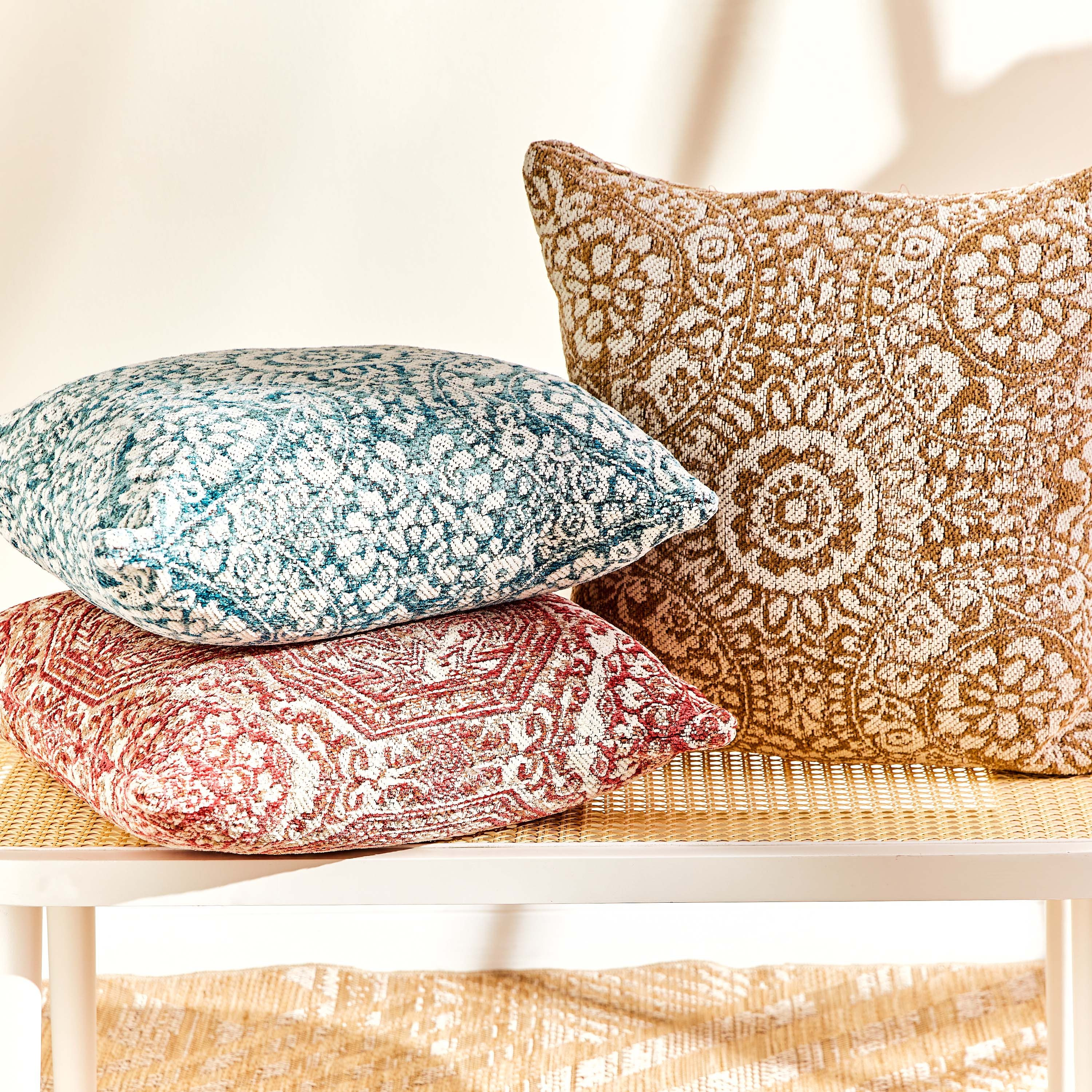 Arcana Filled Cushion - 50x50 cm-household-cushionsandthrows-filledcushions-decorativecushions-image-4