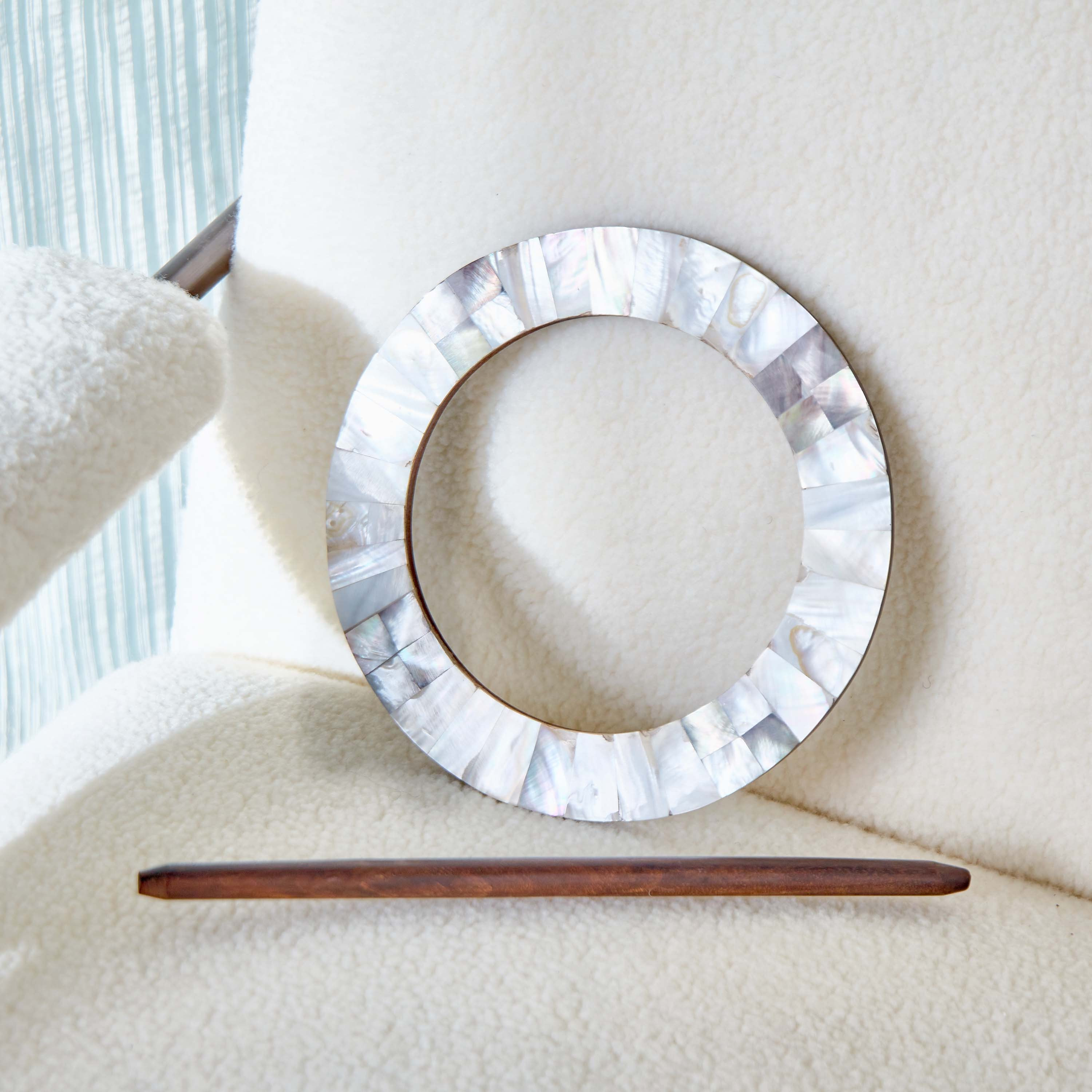 Oahu Round Curtain Tieback - 7.5 cm-household-windows-curtainrodsandaccessories-windowaccessories-image-2
