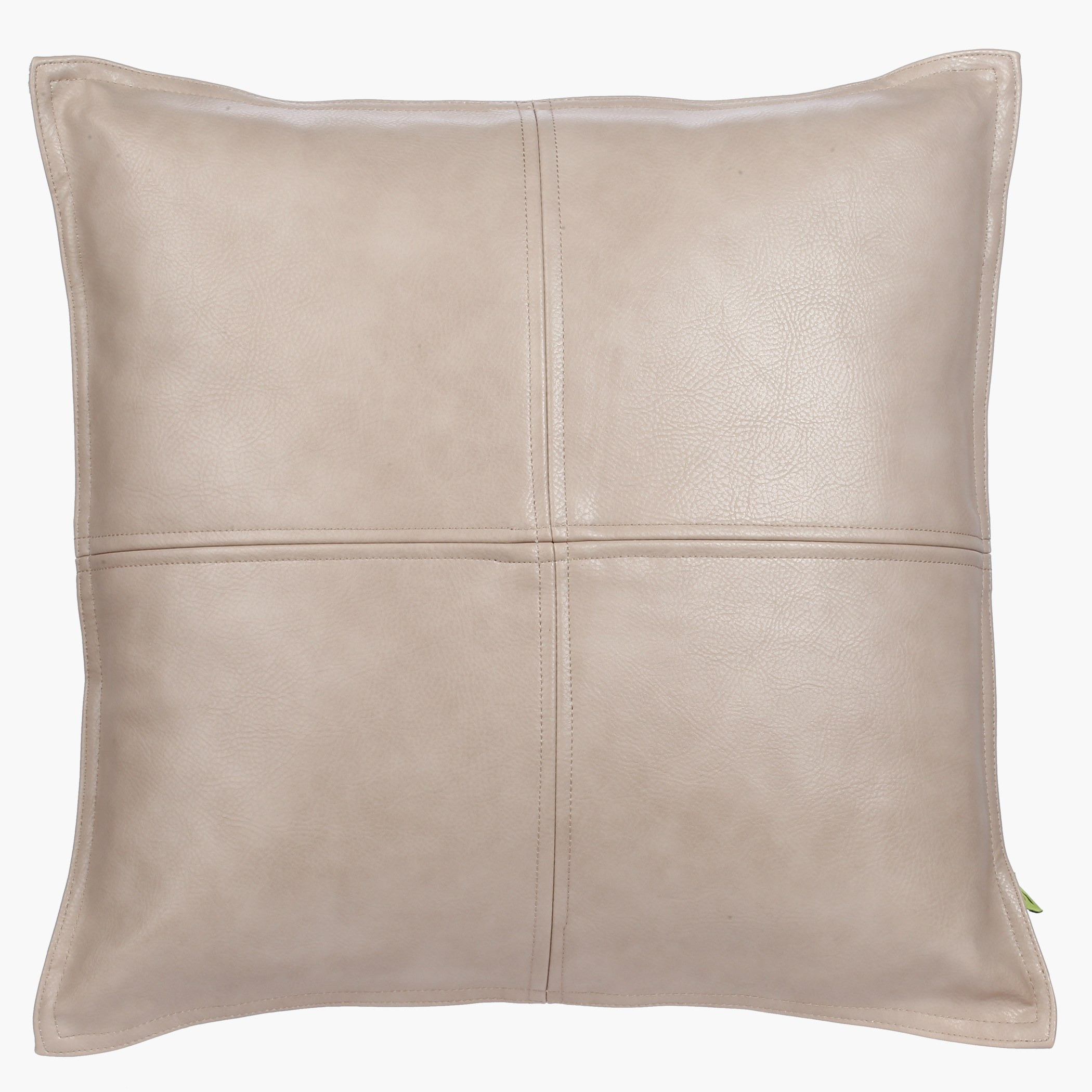 Shop Leather Look Textured Filled Cushion 45x45 cms Online Home Centre UAE