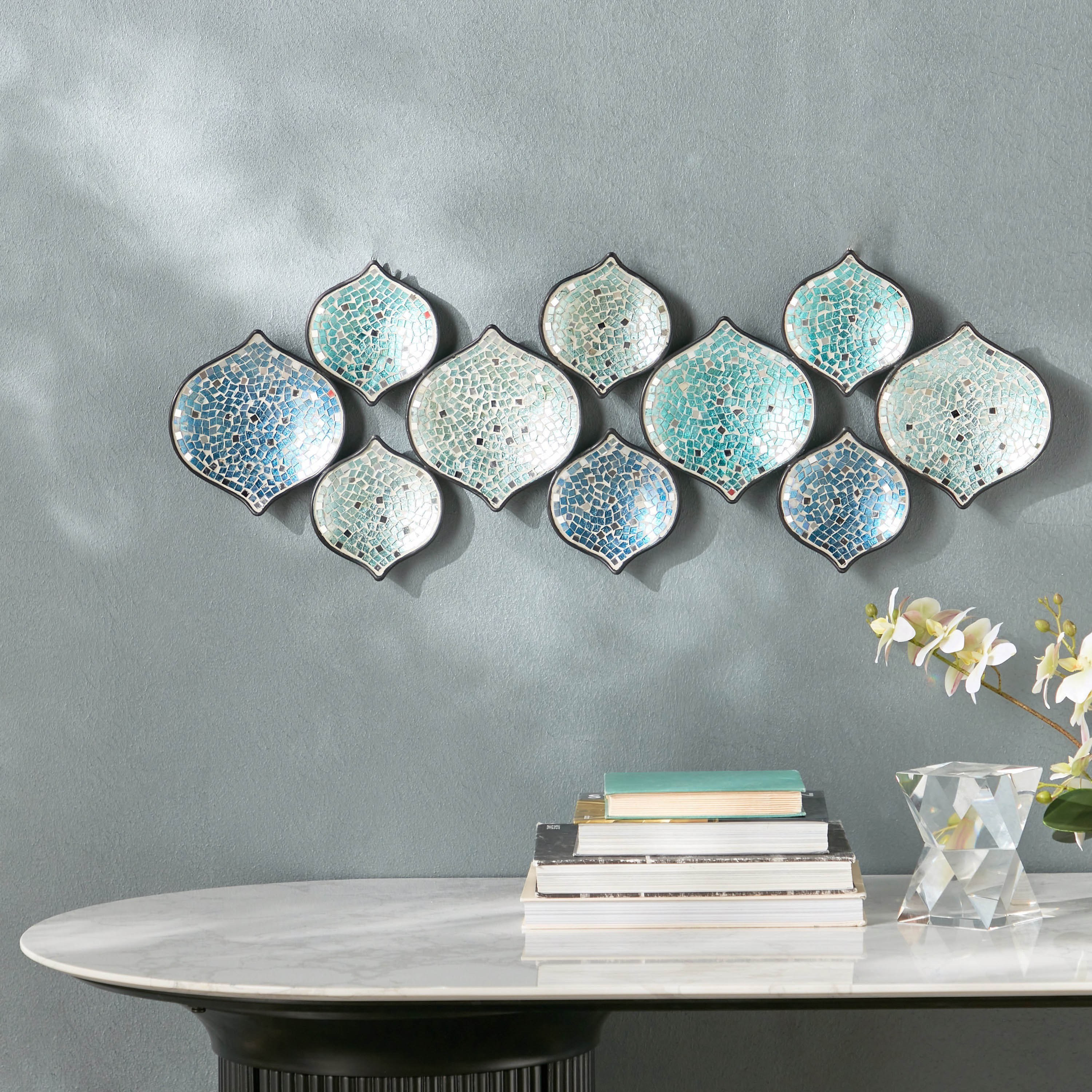 Layla Mosaic Decorative Wall Plate-household-walldecorandmirrors-wallaccents-image-4