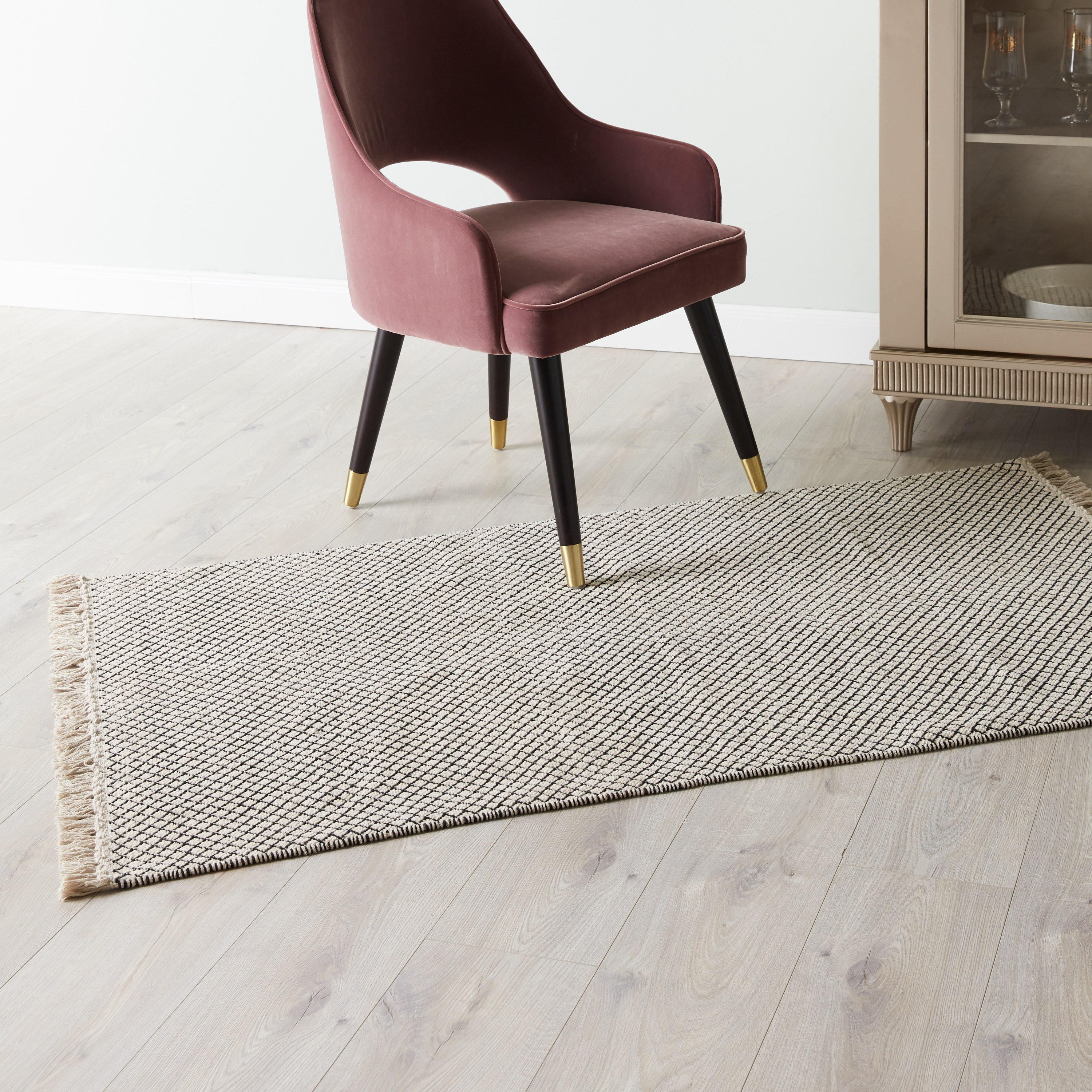 Carson Handwoven Dhurrie - 90x150 cms-household-rugsandcarpets-rugs-image-1