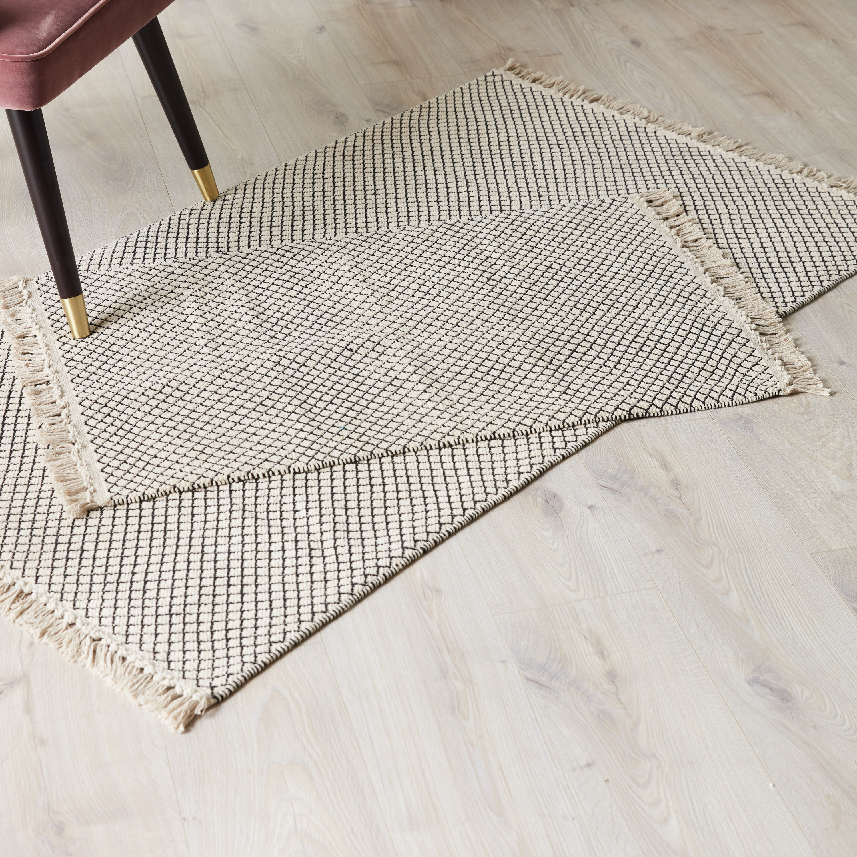Carson Handwoven Dhurrie - 90x150 cms-household-rugsandcarpets-rugs-image-2