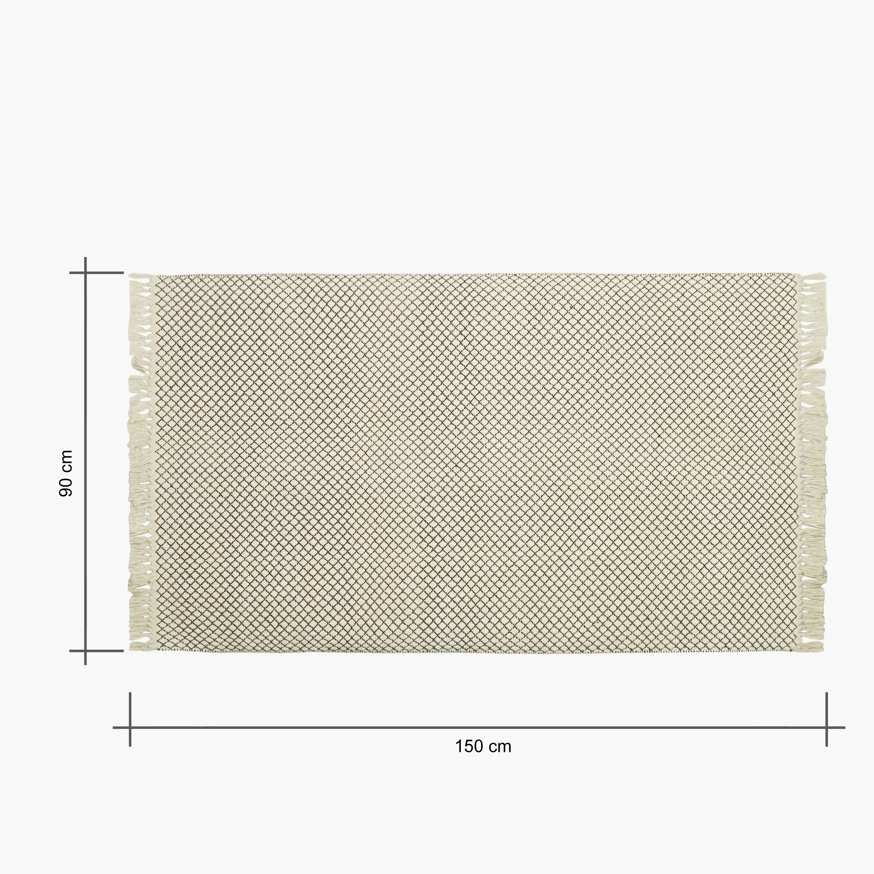 Carson Handwoven Dhurrie - 90x150 cms-household-rugsandcarpets-rugs-image-5