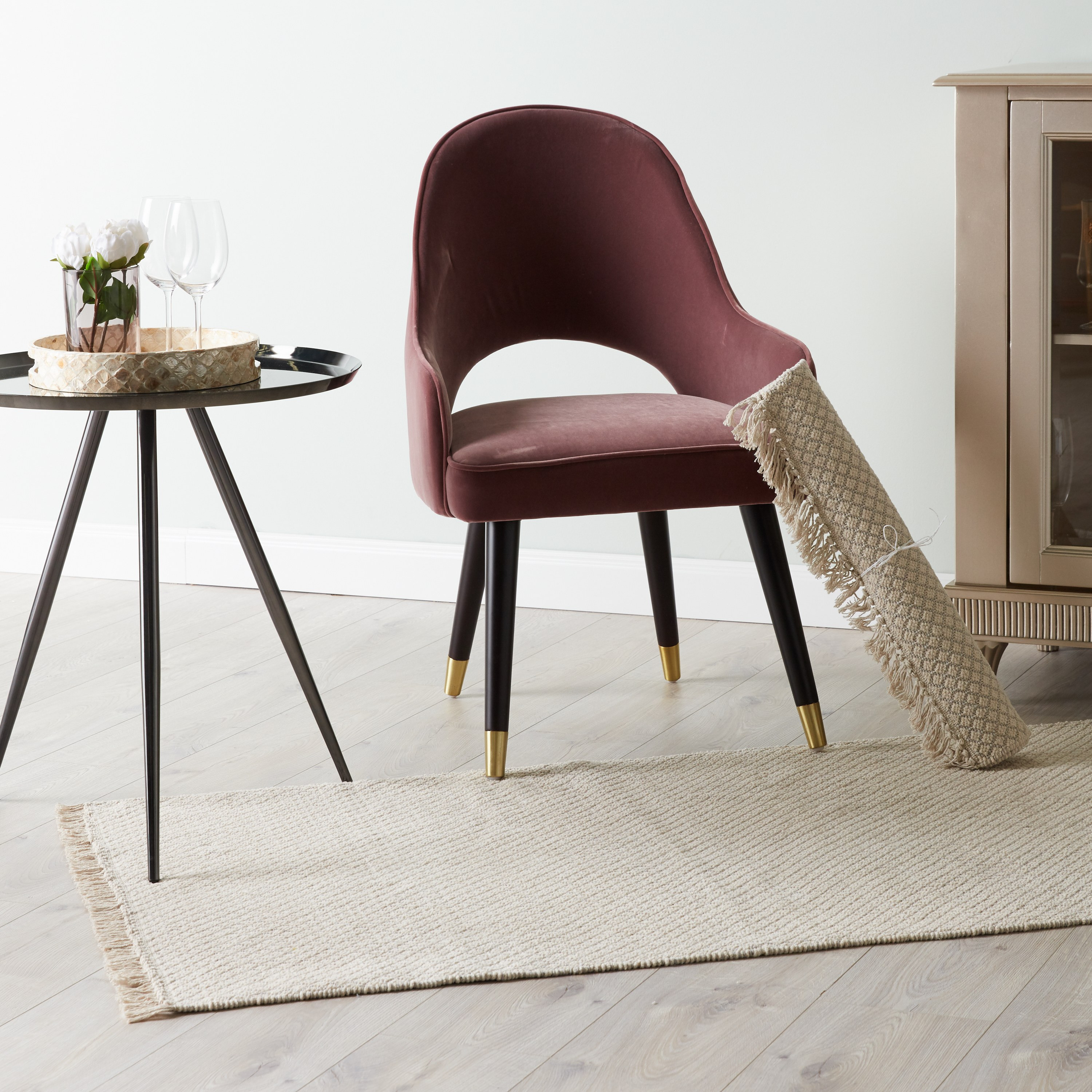 Carson Handwoven Dhurrie - 90x150 cms-household-rugsandcarpets-rugs-image-4
