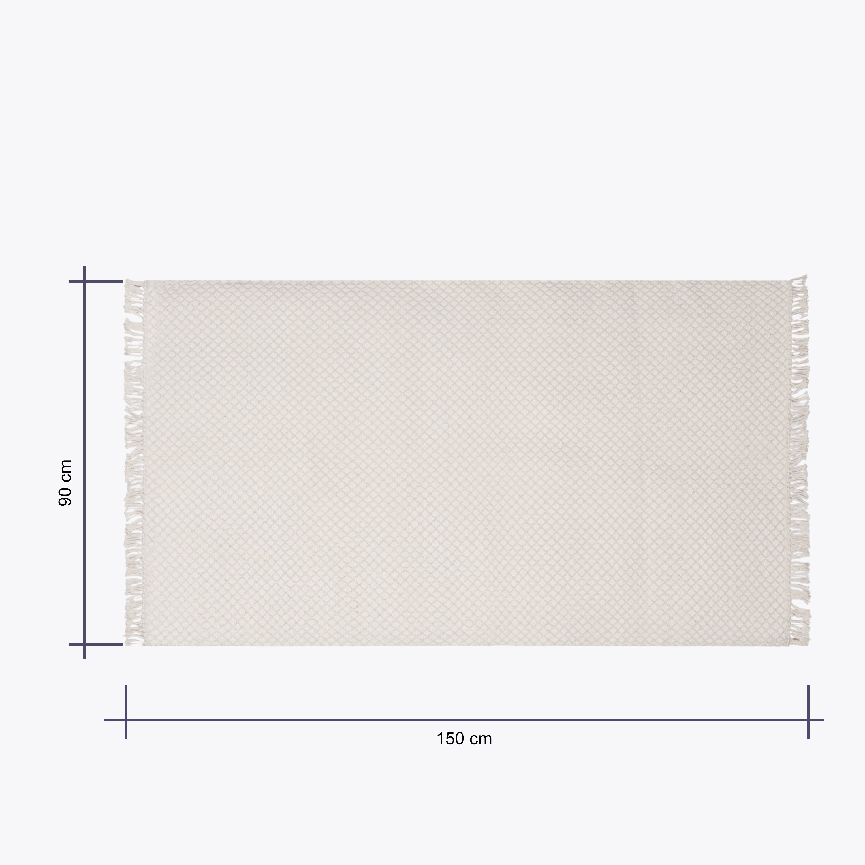 Carson Handwoven Dhurrie - 90x150 cms-household-rugsandcarpets-rugs-image-5