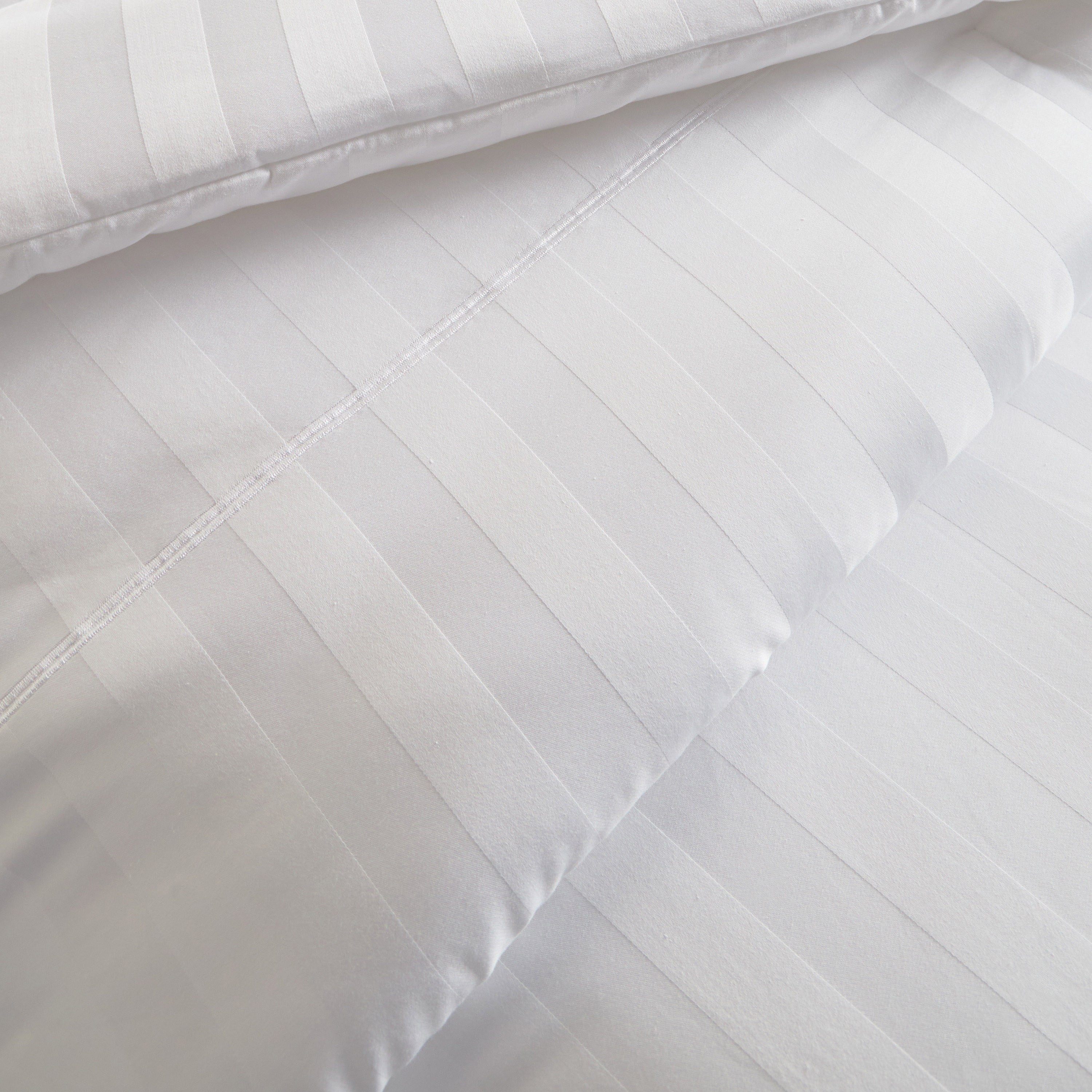 Satin Stripe Pima Cotton Sateen 525 Thread Count 3-Piece Full Comforter Set - 160x240 cm-household-bedding-comfortersandbedspreads-comforters-image-4