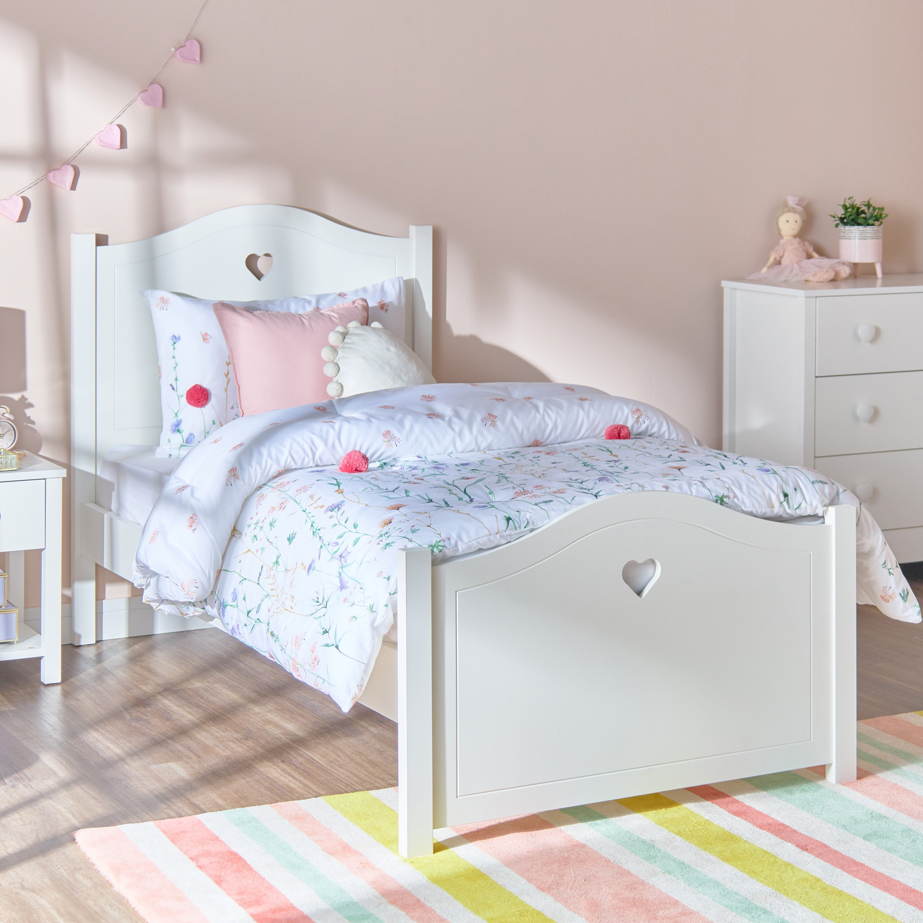 Hailey Twin Bed - 90x200 cm