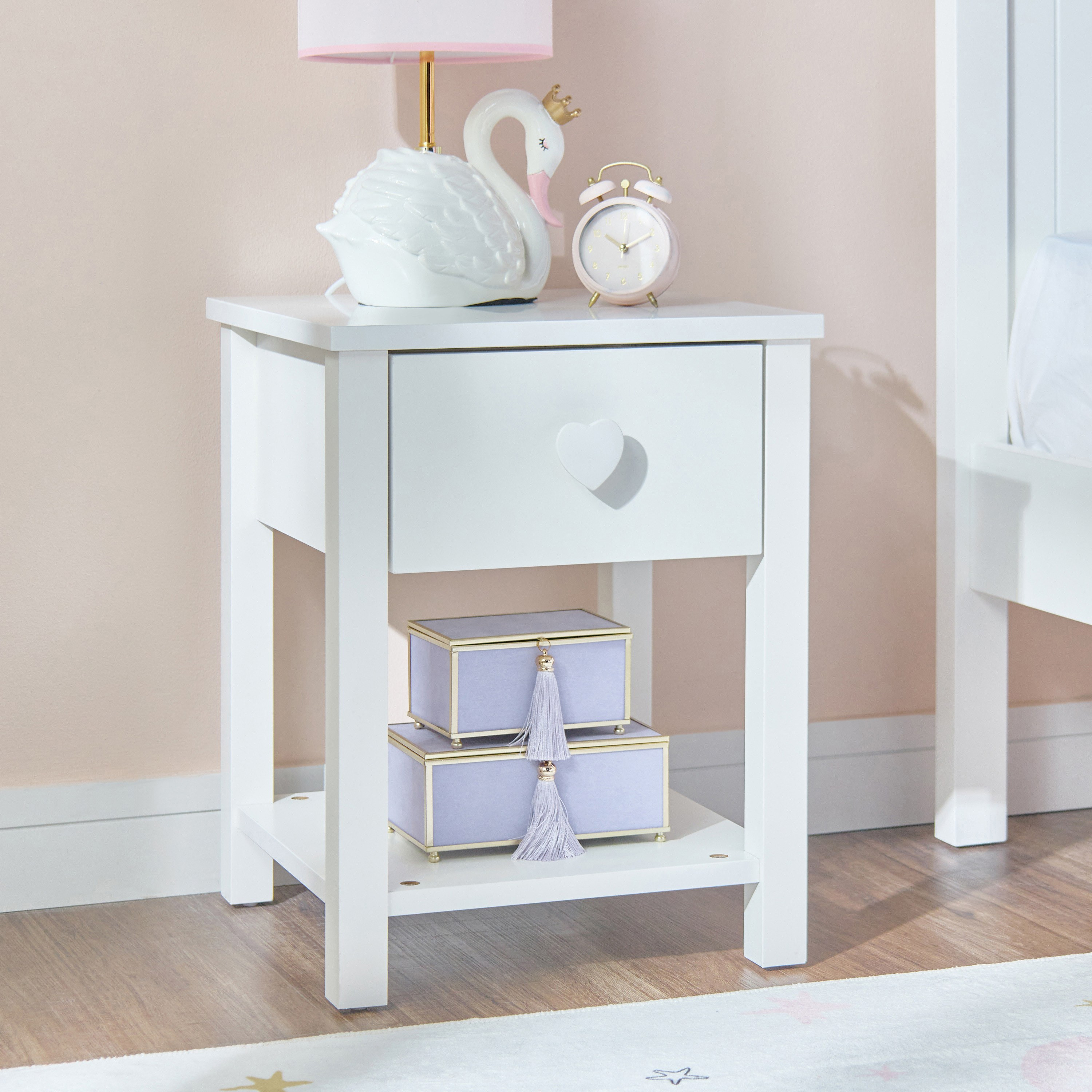 Hailey 1-Drawer Nightstand