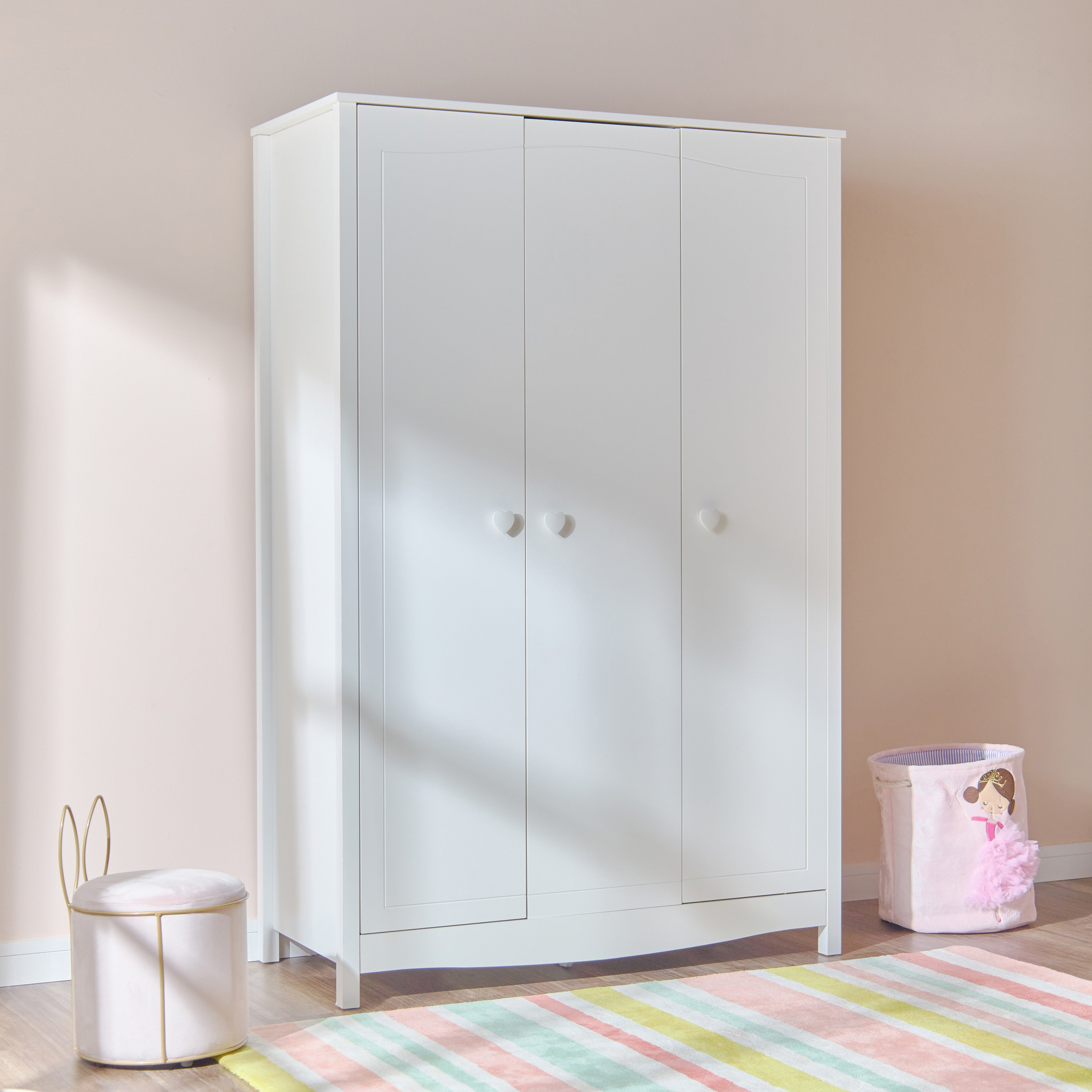 Hailey 3-Door Wardrobe