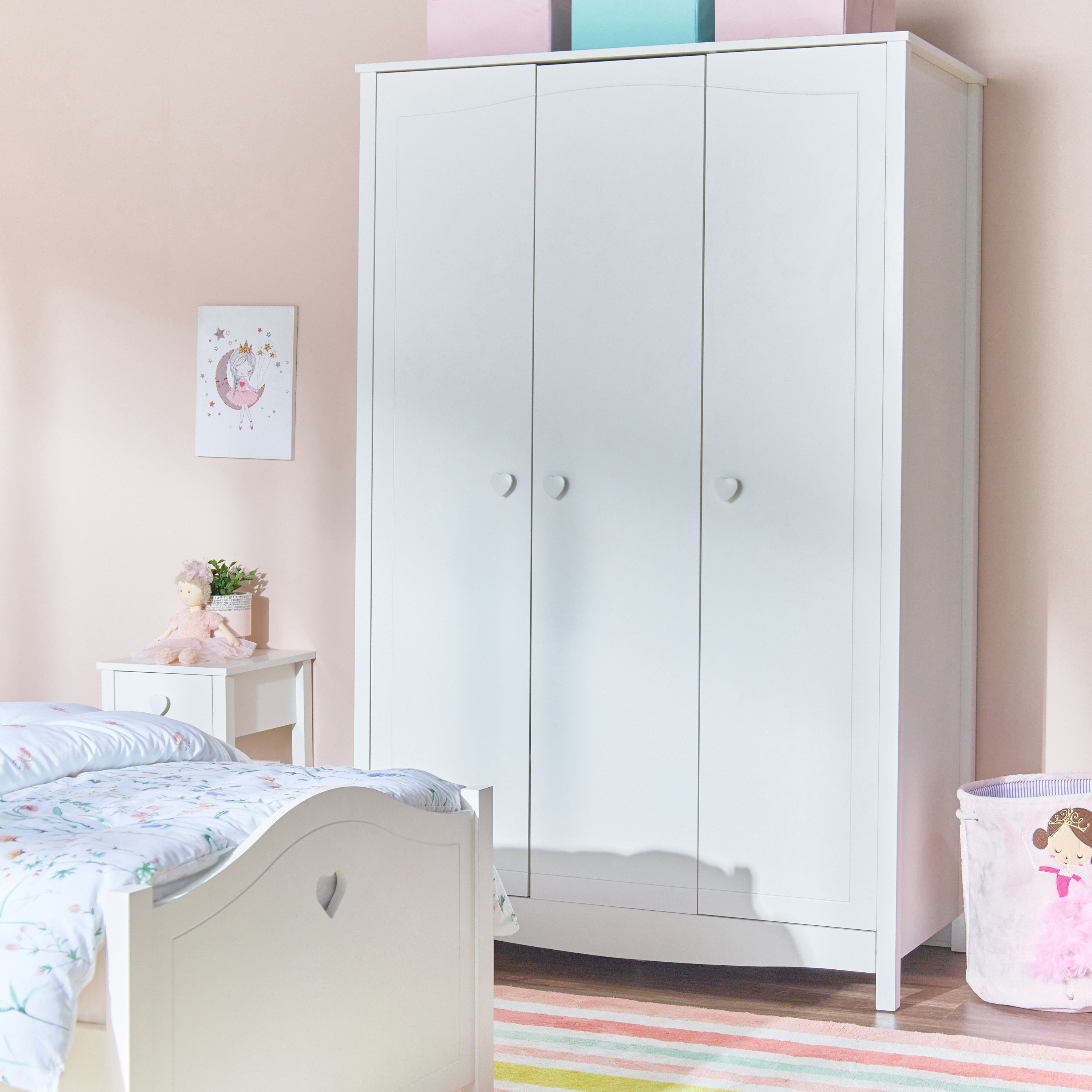 Hailey 3-Door Wardrobe-babyandkids-roomfurniture-wardrobes-image-8