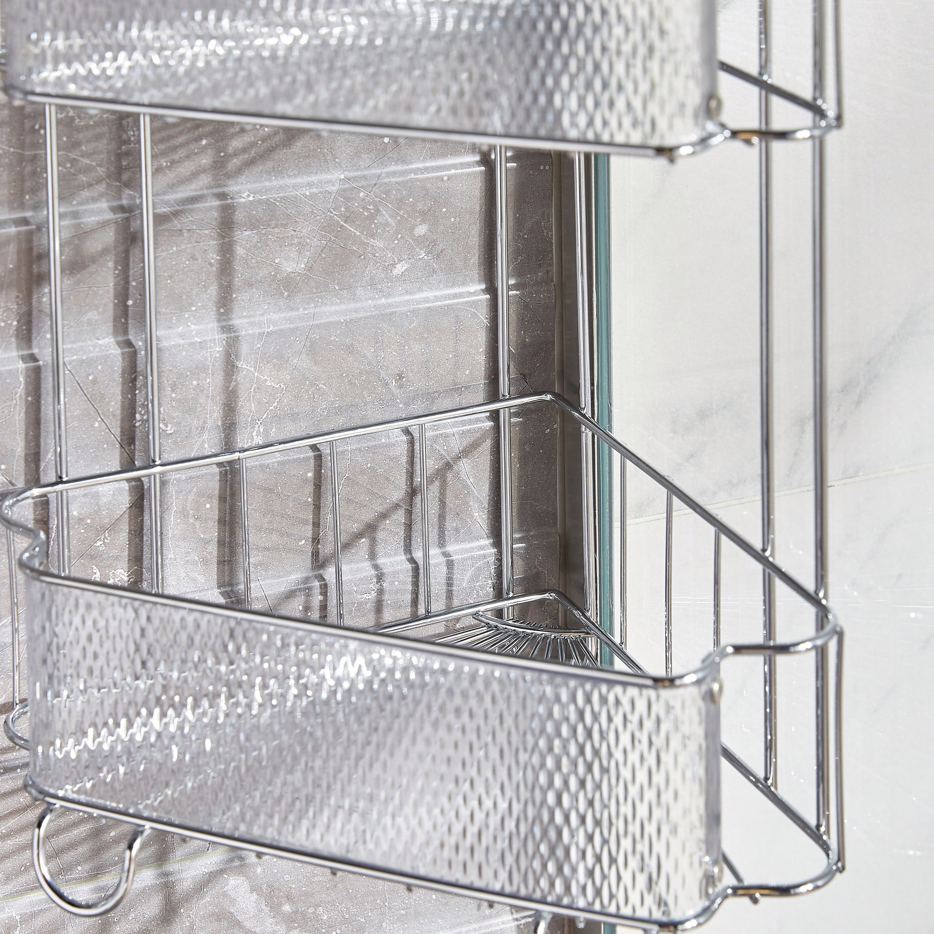 Rain 2-Tier Corner Shower Caddy-household-bathandlaundry-bathroomorganizing-showerfixturesandcaddies-image-2