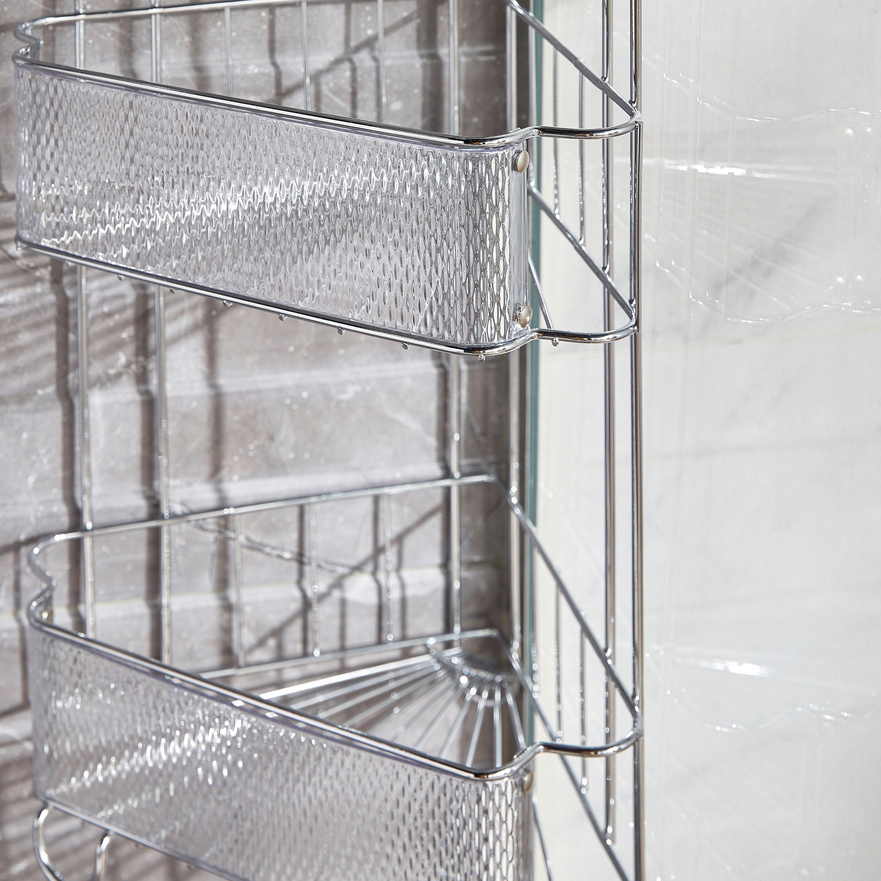 Rain 3-Tier Corner Shower Caddy-household-bathandlaundry-bathroomorganizing-showerfixturesandcaddies-image-2