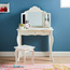 Grace Dressing Table and Stool Set-kids-decorandlighting-decor-mirrors-image-1