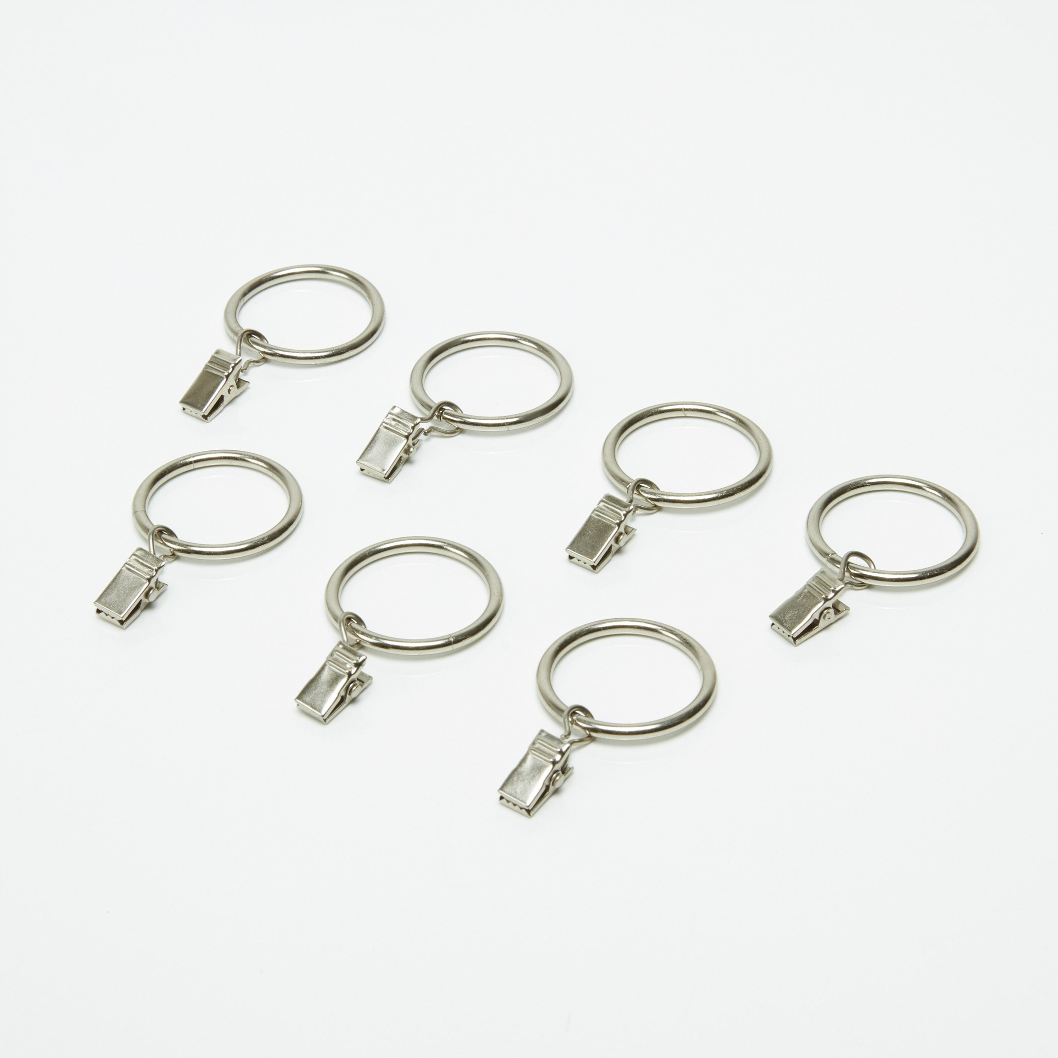 Metallic Curtain Clip - Set of 7-household-windows-curtainrodsandaccessories-windowaccessories-image-1