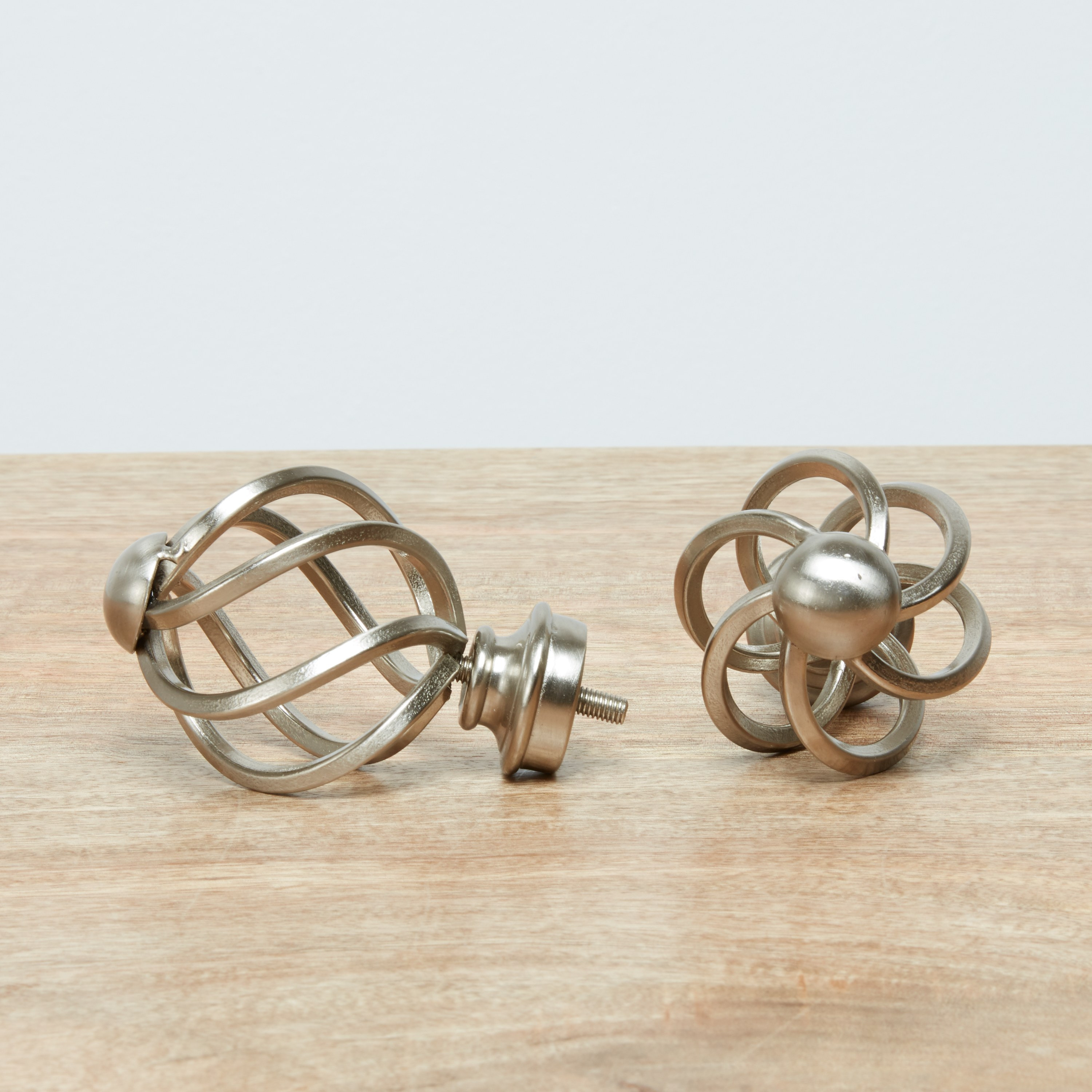 Wavey Ball Finial - Set of 2-household-windows-curtainrodsandaccessories-windowaccessories-image-2