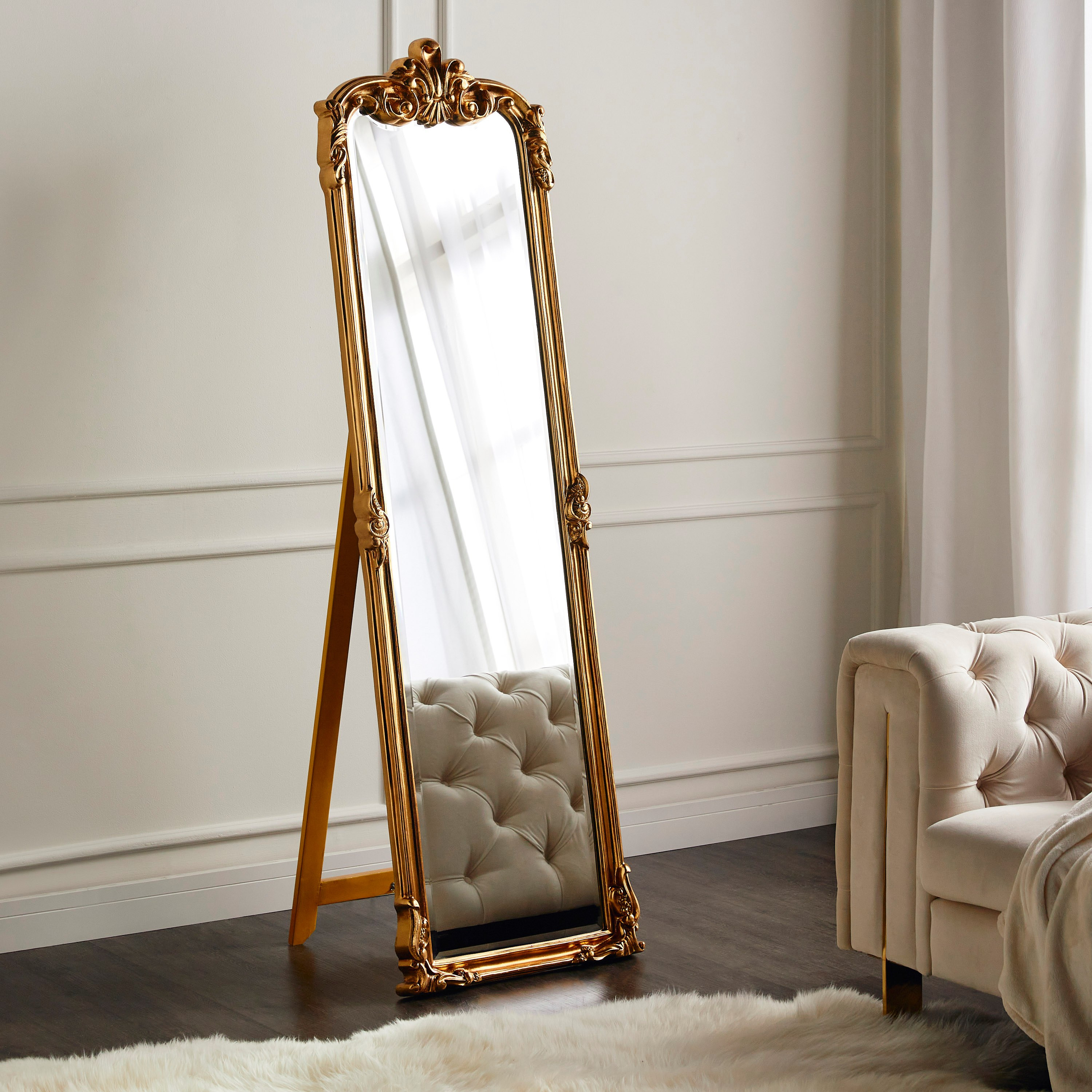 Suraj Floor Mirror - 178x54 cm