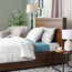 شرشف مسطح كوين عدد خيوط 200 قطن بركال - سيرينيتي - 180x270 سم-household-bedding-sheetsandpillowcases-flatsheets-image-1