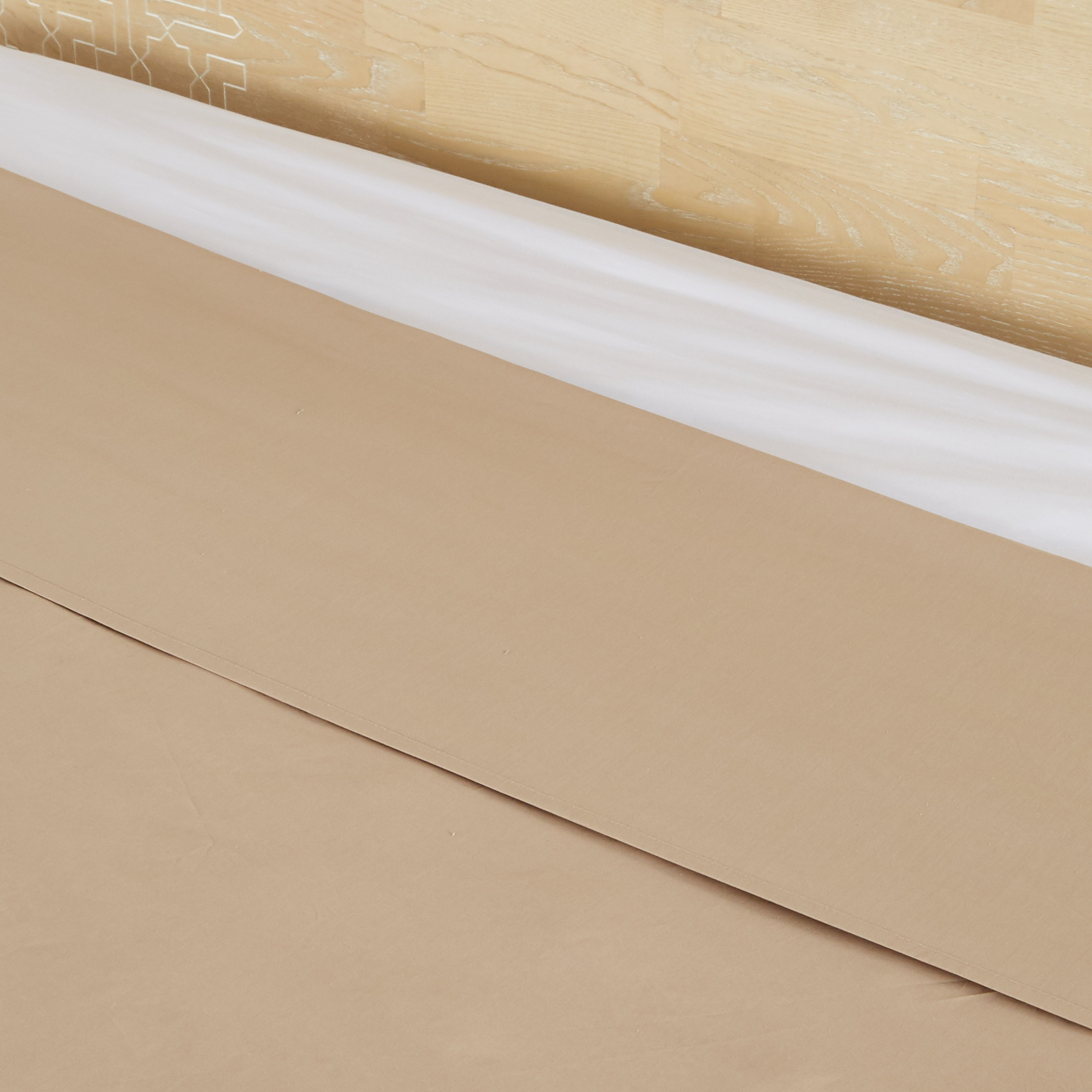 Serenity Cotton Percale 200 Thread Count Super King Flat Sheet - 260x270 cm-household-bedding-sheetsandpillowcases-flatsheets-image-3