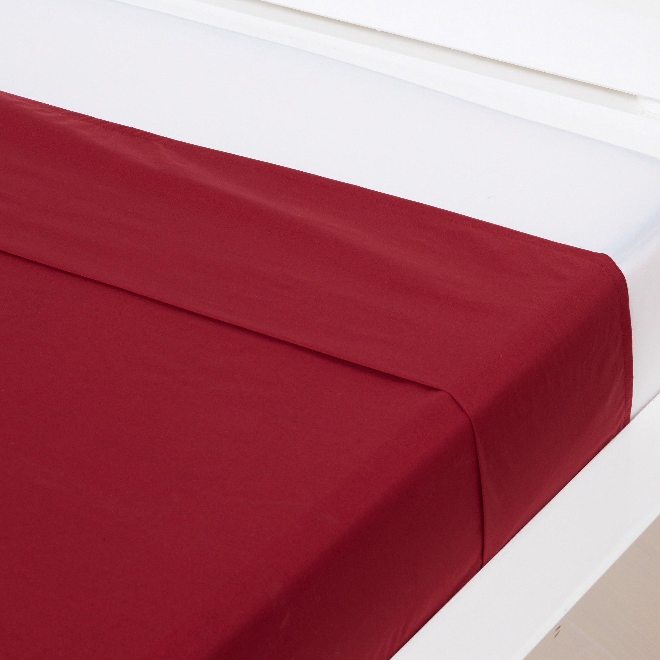 Serenity Cotton Percale 200 Thread Count Queen Flat Sheet - 180x270 cm-household-bedding-sheetsandpillowcases-flatsheets-image-2