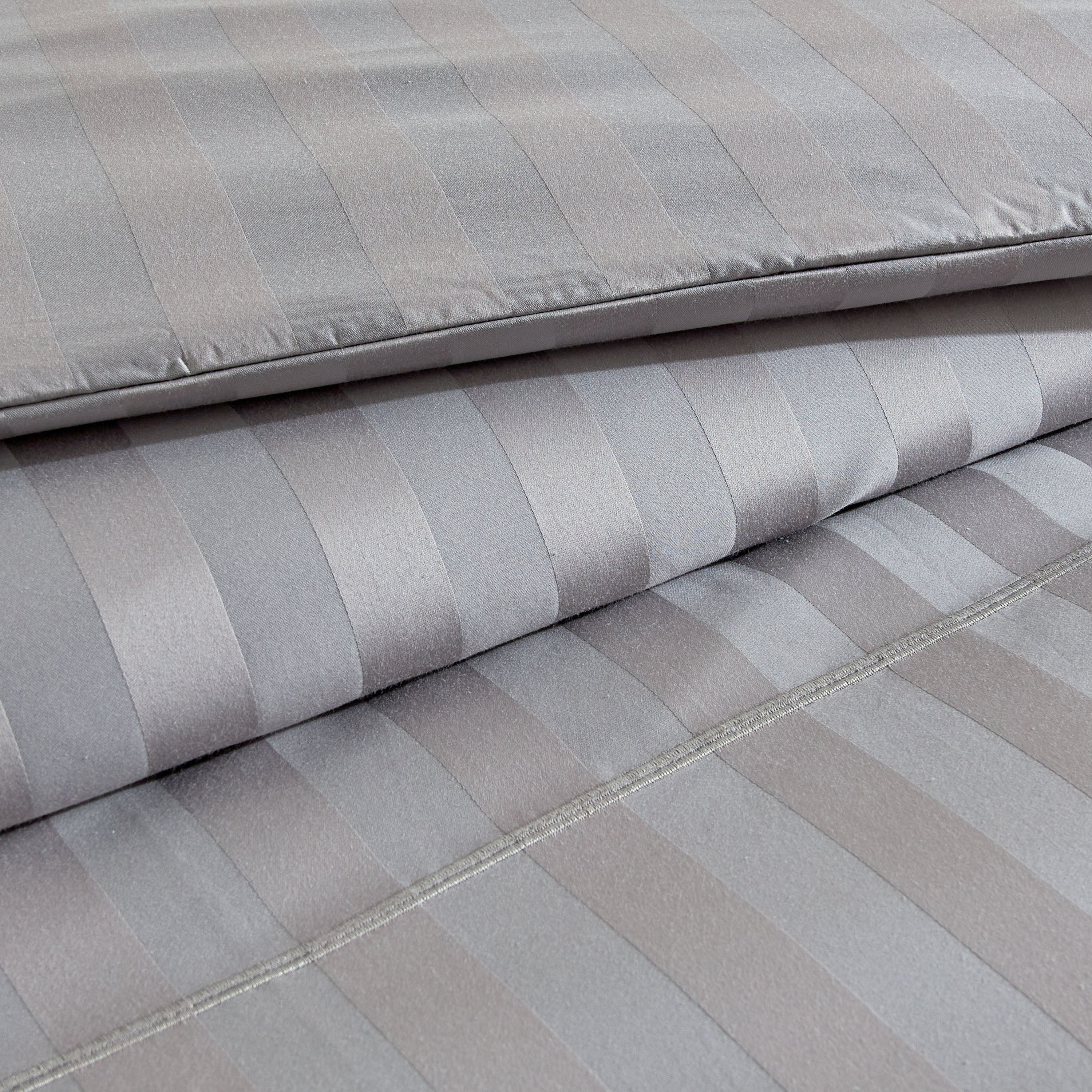 Satin Stripe Pima Cotton Sateen 525 Thread Count 3-Piece Queen Duvet Cover Set - 200x200 cm-household-bedding-duvetandcovers-duvetcovers-image-4