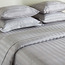 طقم غطاء لحاف سوبر كينج 3 قطع قطن بيما مخطط ستان بعدد خيوط 525 - 260x220 سم-household-bedding-duvetandcovers-duvetcovers-image-6