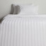طقم غطاء لحاف سوبر كينج 3 قطع قطن بيما مخطط ستان بعدد خيوط 525 - 260x220 سم-household-bedding-duvetandcovers-duvetcovers-image-5