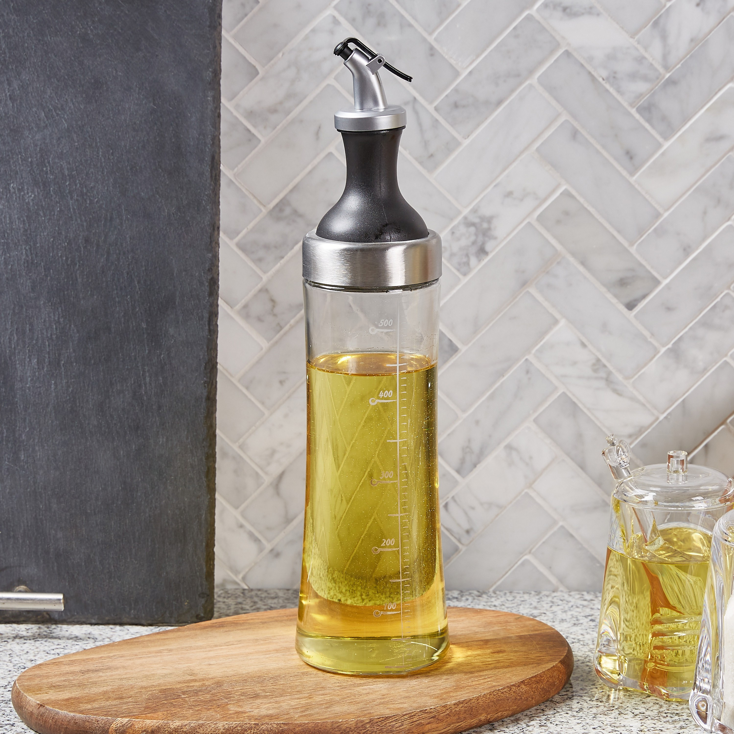 Anniston Herb Infusion Bottle - 550 ml-household-kitchen-foodstorage-oilandvinegar-image-1