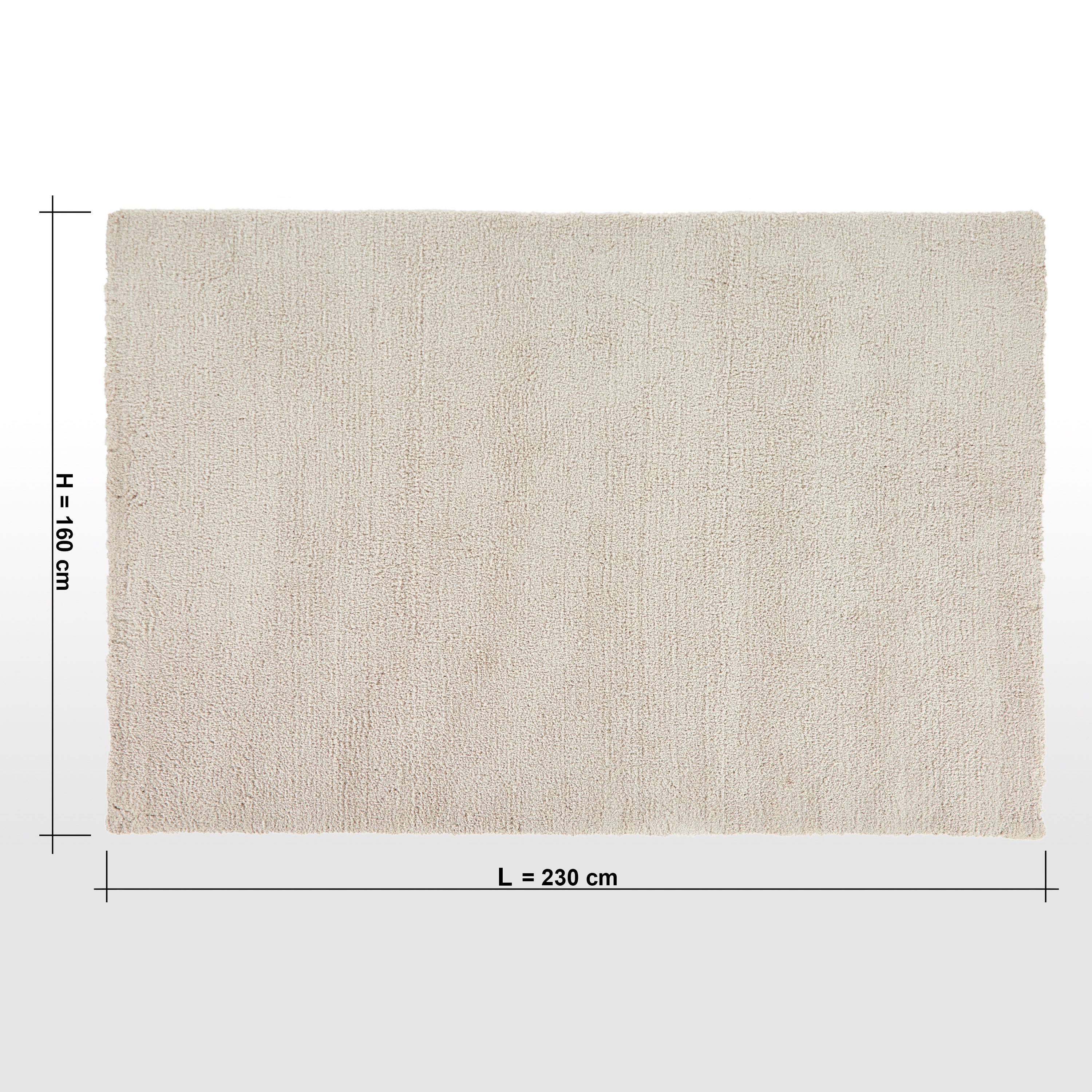 Viva Velvet Shaggy Rug - 160x230 cm-household-rugsandcarpets-rugs-image-6