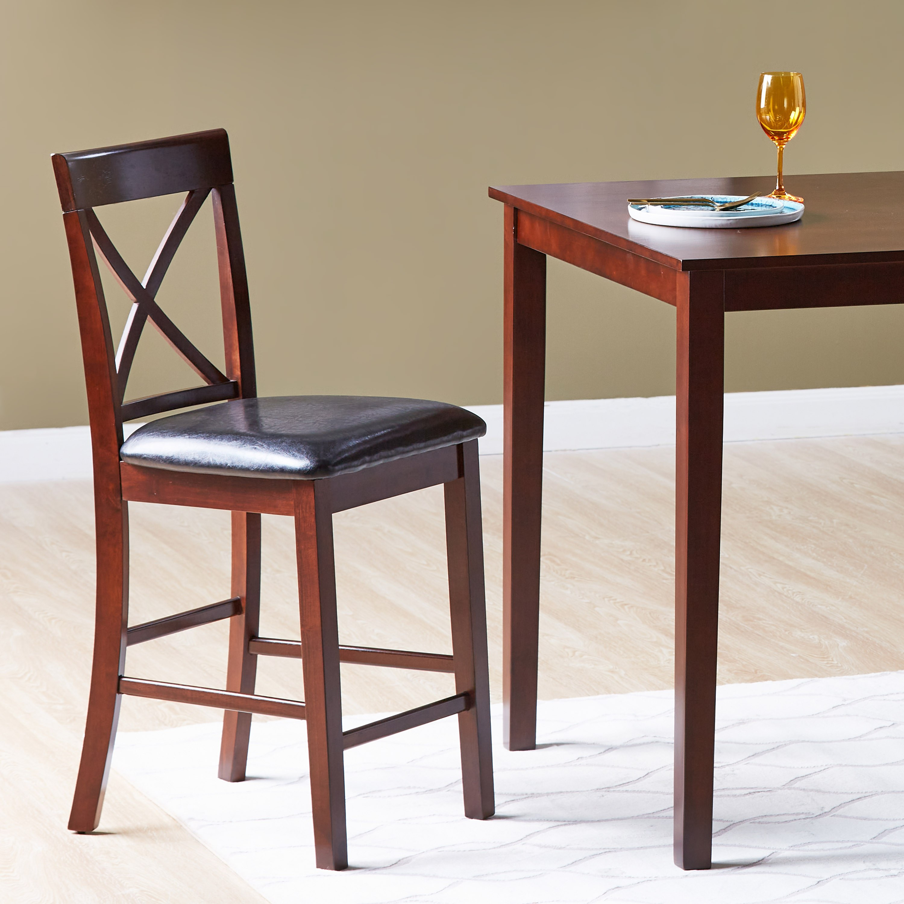 Wooden tall online table