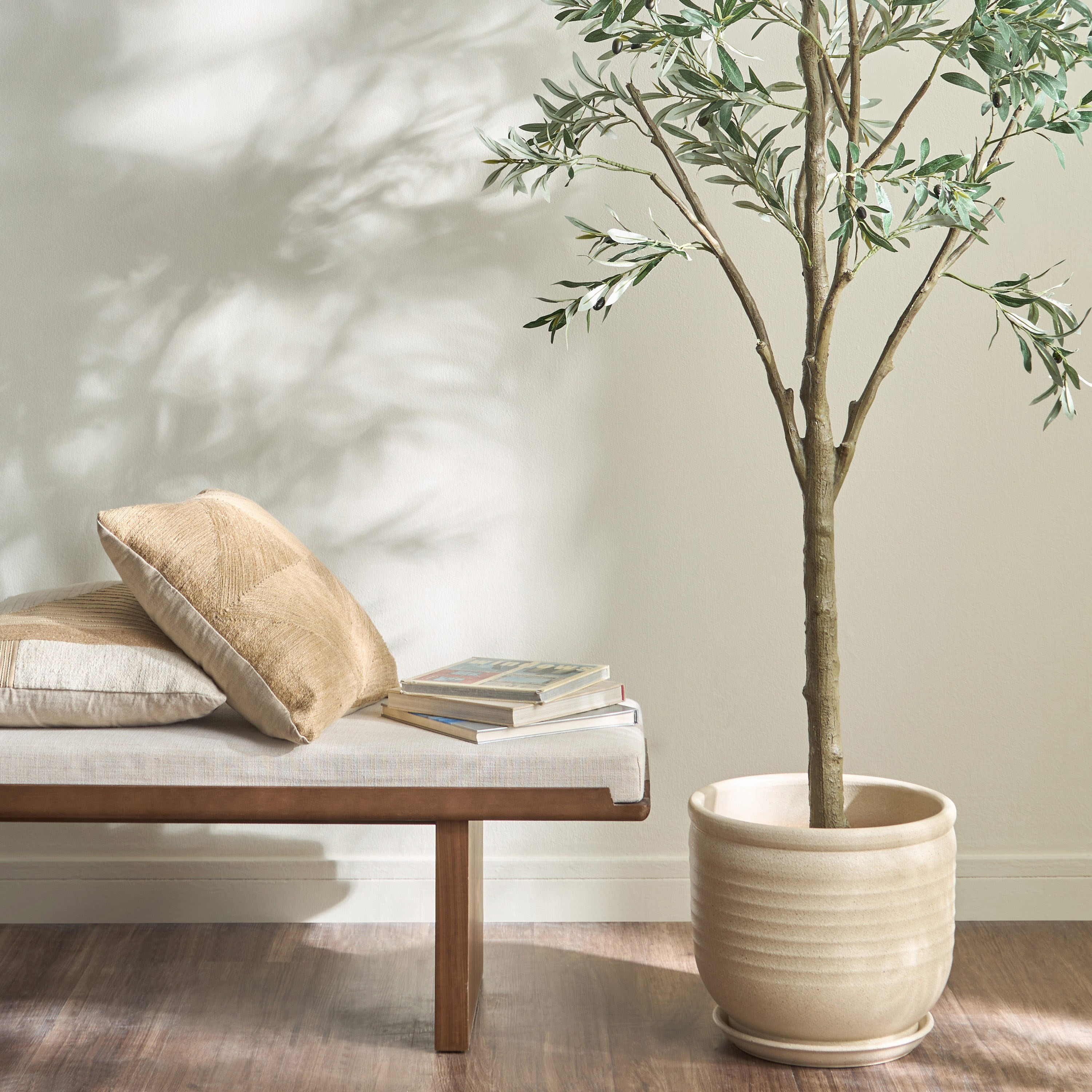 Coral Gables Ceramic Planter with Saucer-household-gardenandoutdoor-potsandplanters-planters-image-4