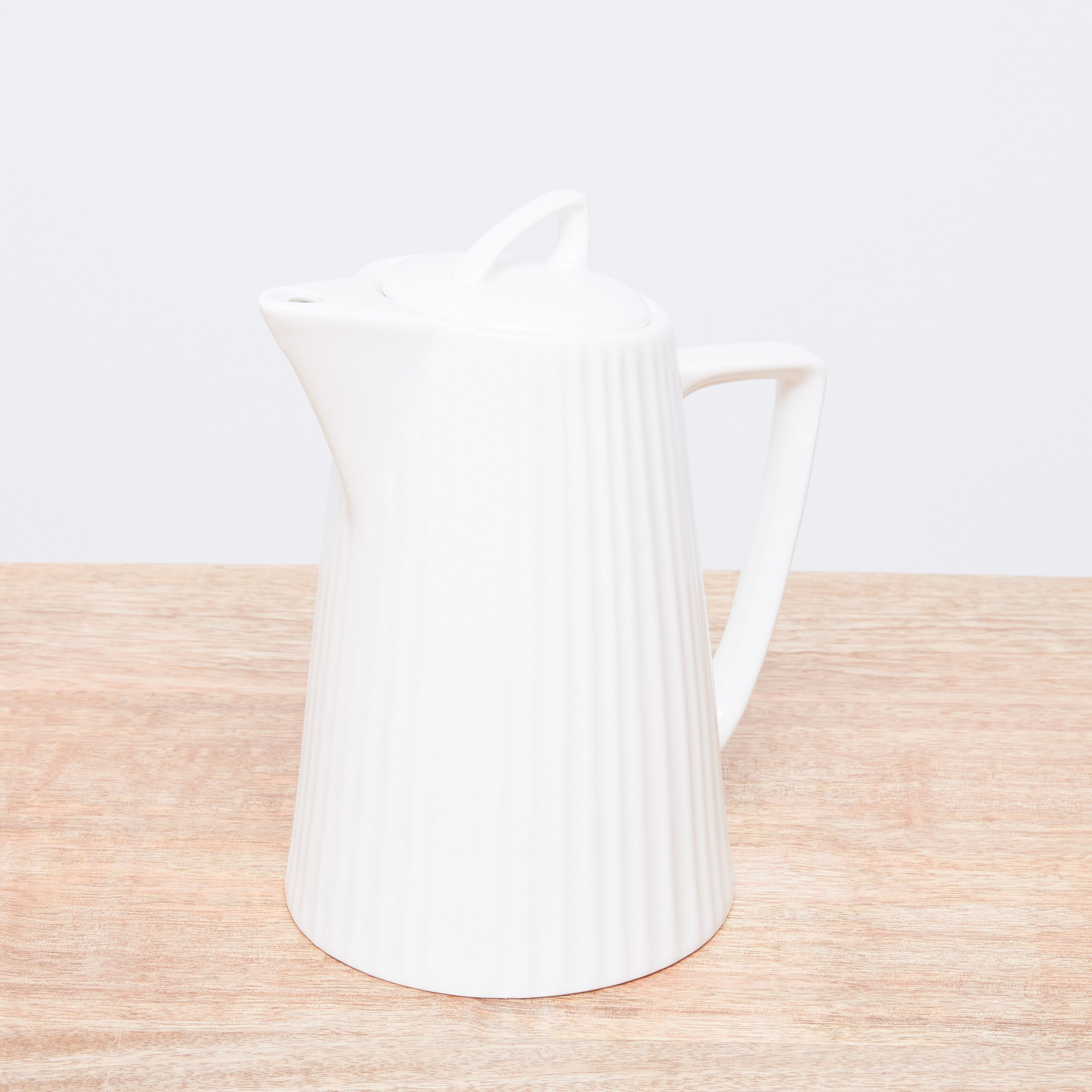 Ripple Textured Coffee Pot with Lid-household-dining-dinnerware-dinnerwarecollections-image-1