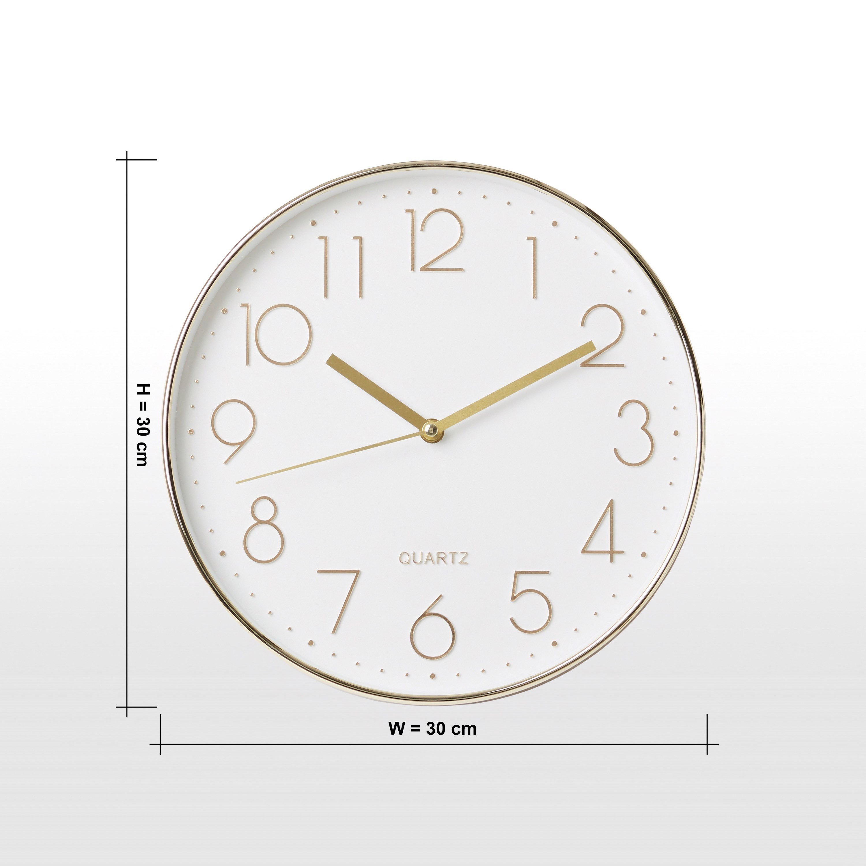 Anniesland Round Wall Clock-household-walldecorandmirrors-clocks-image-4