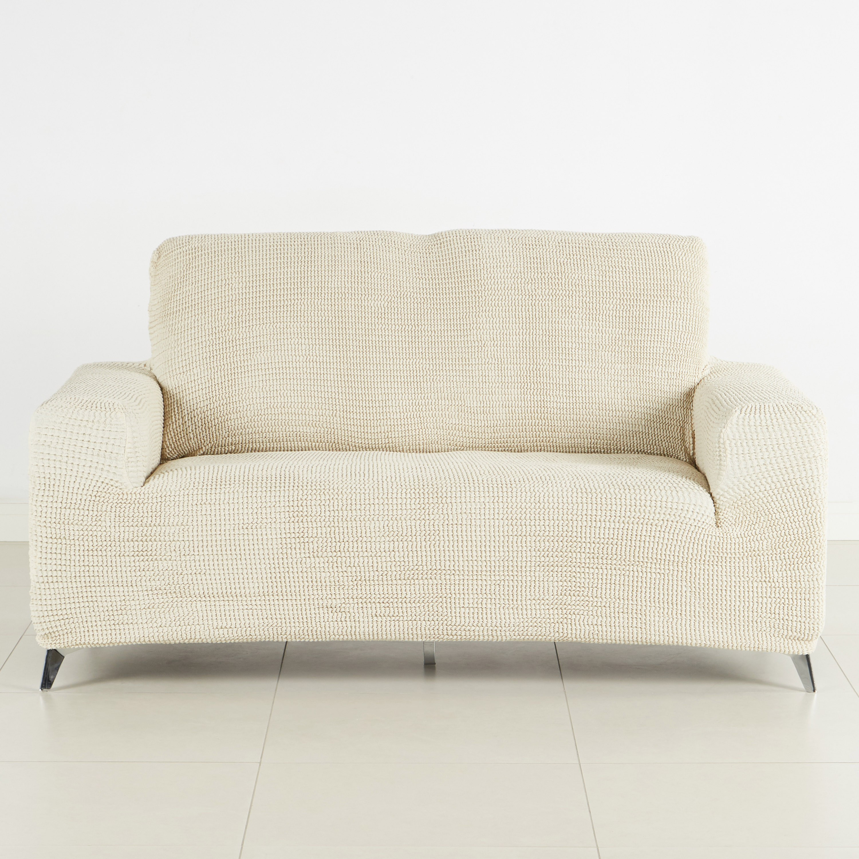 Glamour Super Stretch Textured 2-Seater Sofa Cover - 140x180 cms-household-cushionsandthrows-seatcovers-image-2