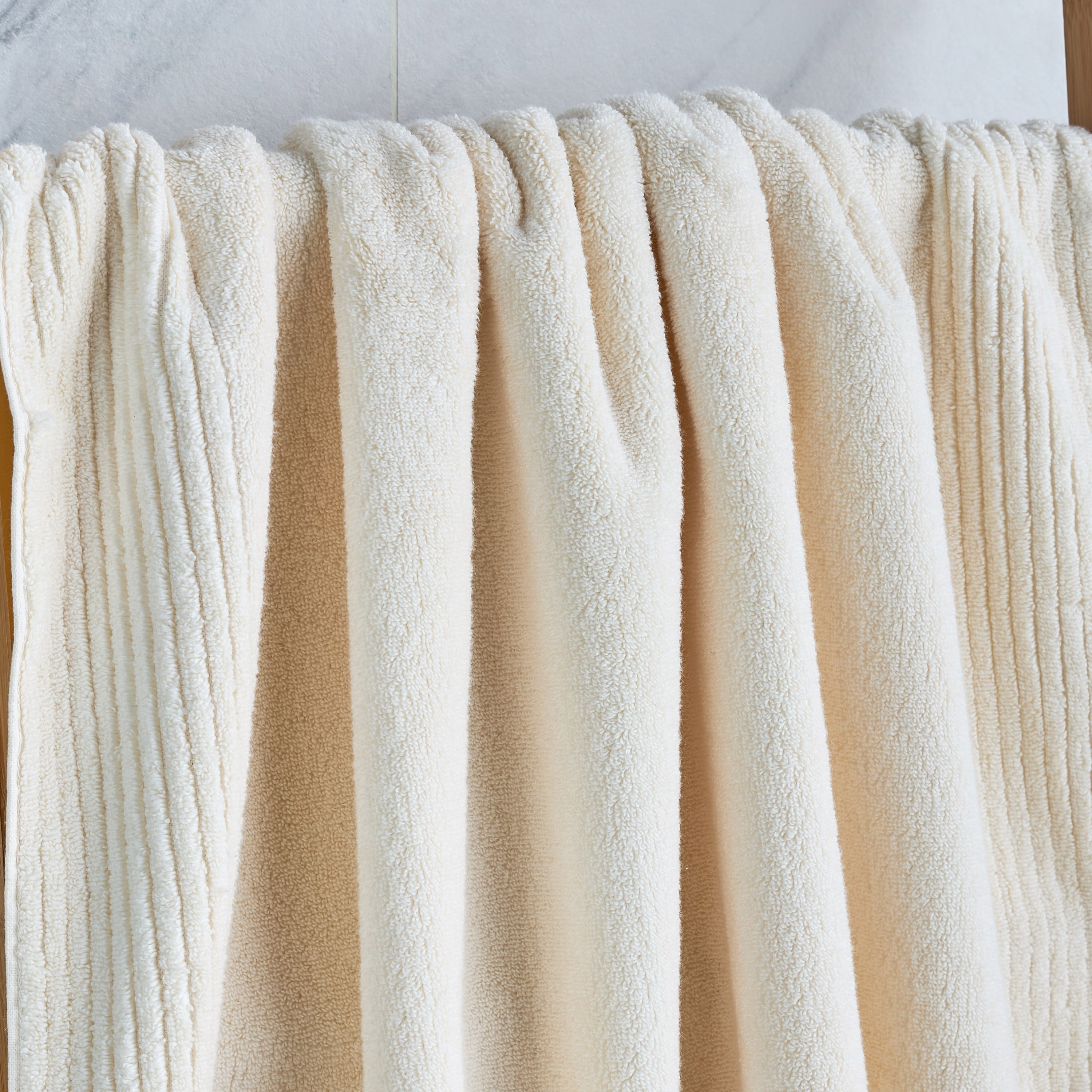Egyptian 600 GSM Cotton Bath Sheet - 90x150 cm-household-bathandlaundry-bathlinen-towels-image-2