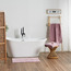 Egyptian 600 GSM Cotton Bath Towel - 70x140 cm-household-bathandlaundry-bathlinen-towels-image-3