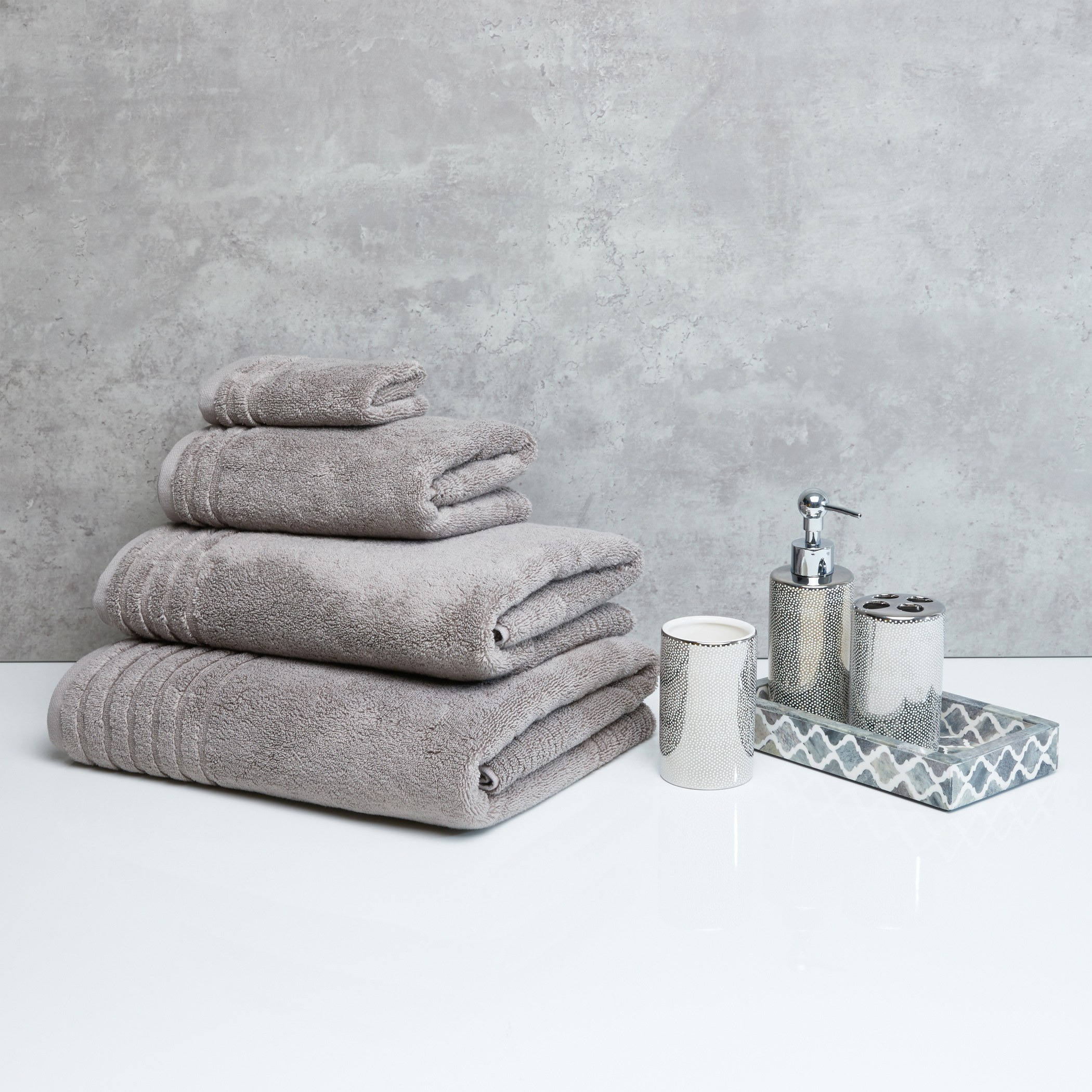 Egyptian 600 GSM Cotton Bath Sheet - 90x150 cm-household-bathandlaundry-bathlinen-towels-image-2