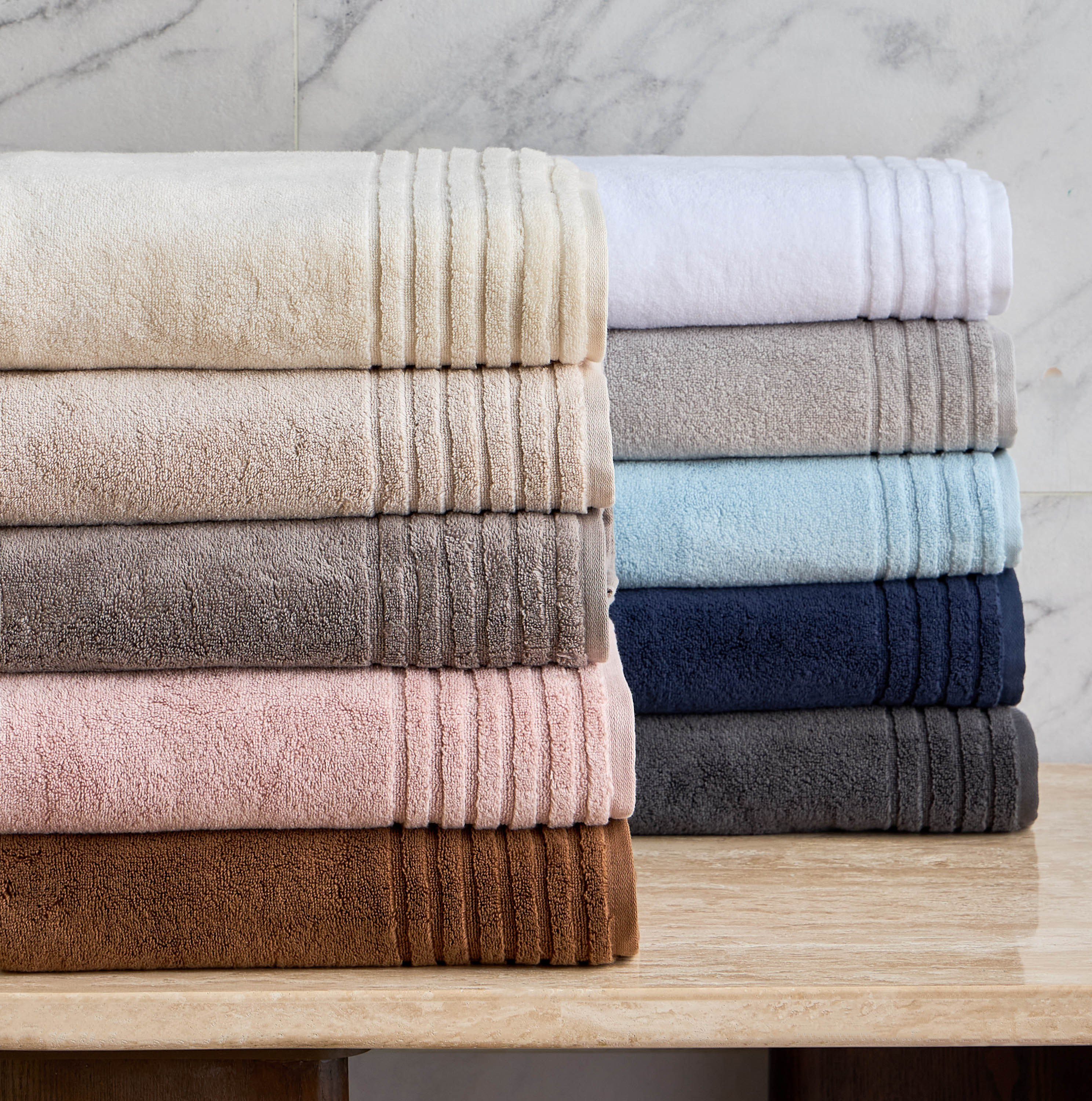 Egyptian 600 GSM Cotton Bath Towel - 70x140 cm-household-bathandlaundry-bathlinen-towels-image-4