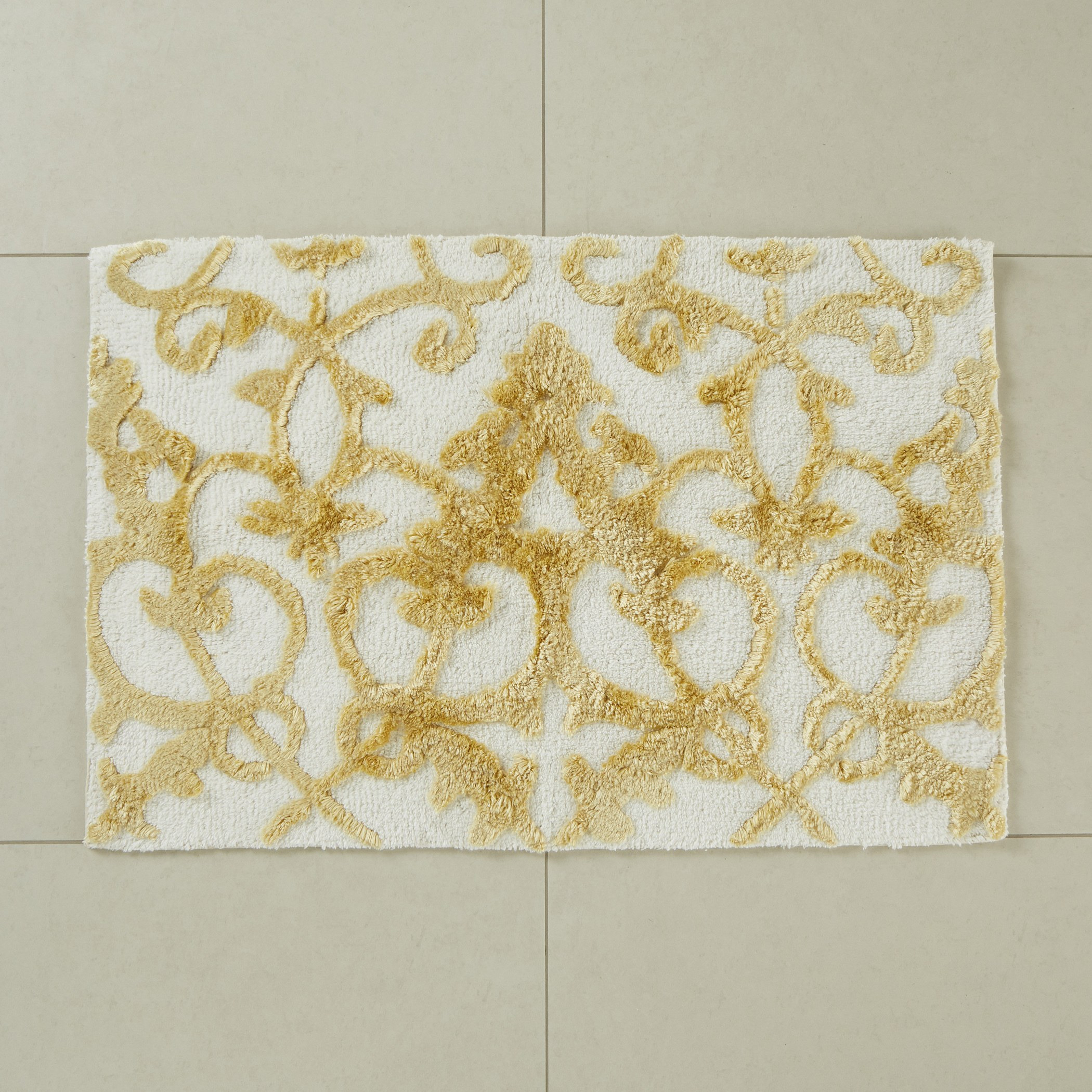 Devario Textured Bath Mat - 60x90 cms-household-bathandlaundry-bathlinen-bathmatsandtubmats-image-1