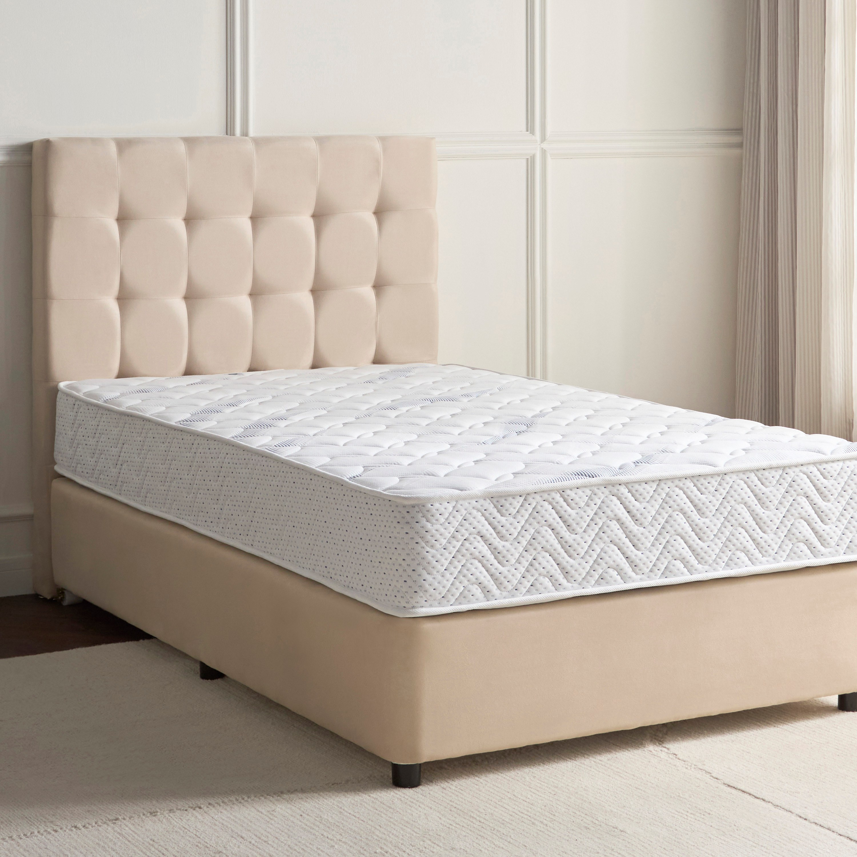 Prime Relax Spring Single Mattress - 90x200 cm-furniture-mattresses-singlemattresses-image-6