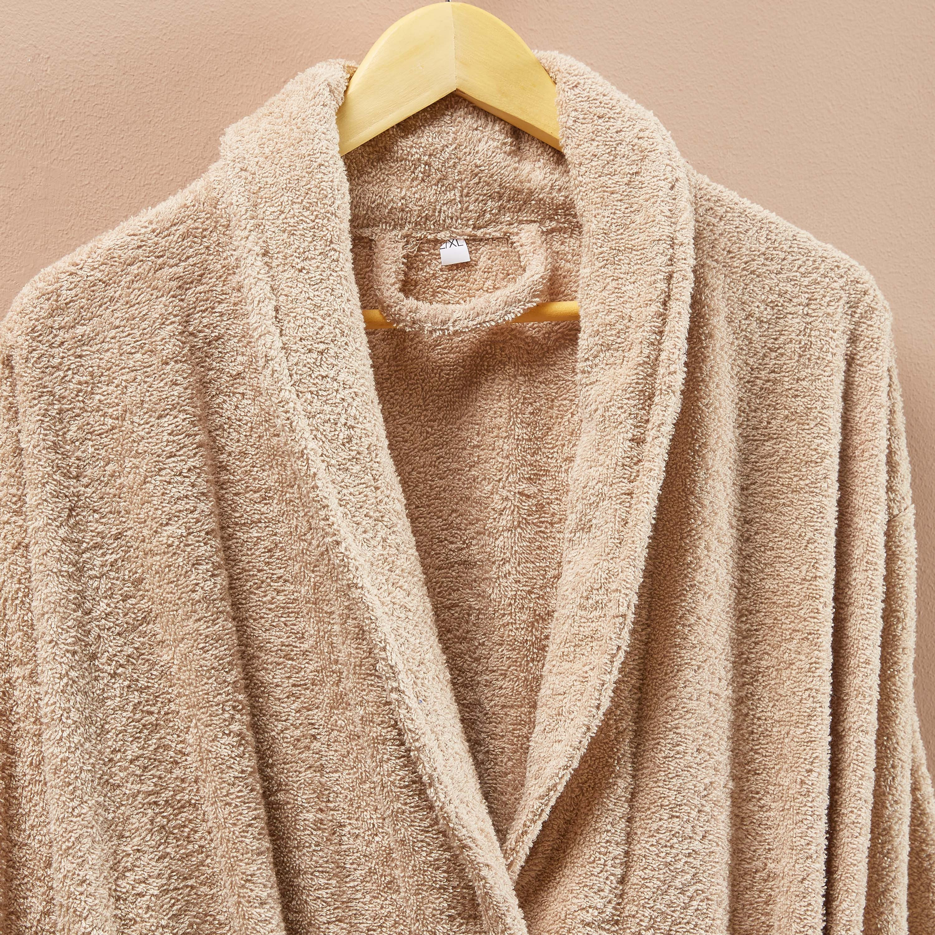 Ashley Pocket Detail Bathrobe-household-bathandlaundry-bathlinen-bathrobesandslippers-bathrobes-image-3