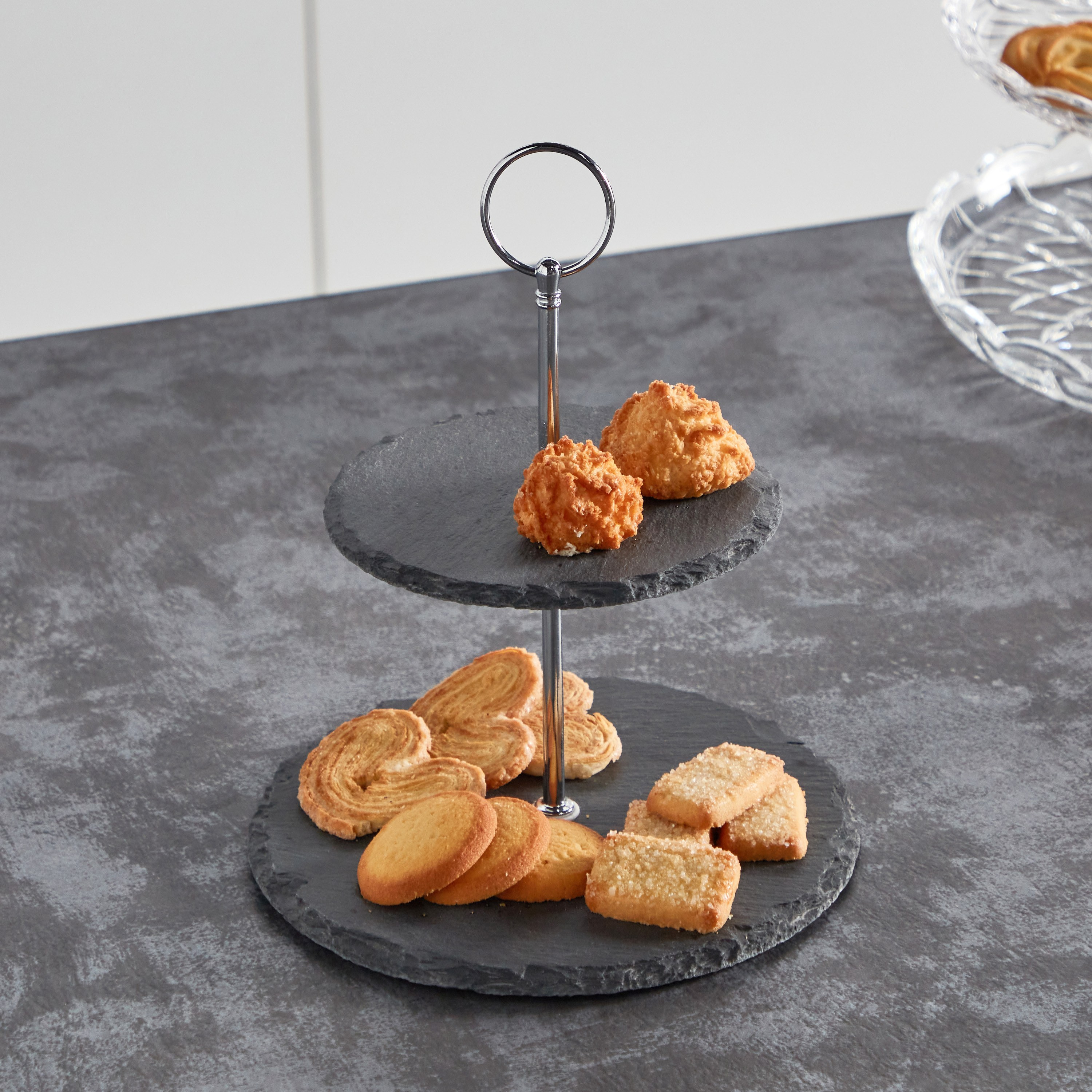 Shop De Land 2 Tier Cake Stand 20 cm Online Home Centre UAE