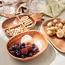 وعاء بيضاوي خشبي من أكاسيا- 25x21x6 سم-household-dining-dinnerware-bowls-image-1