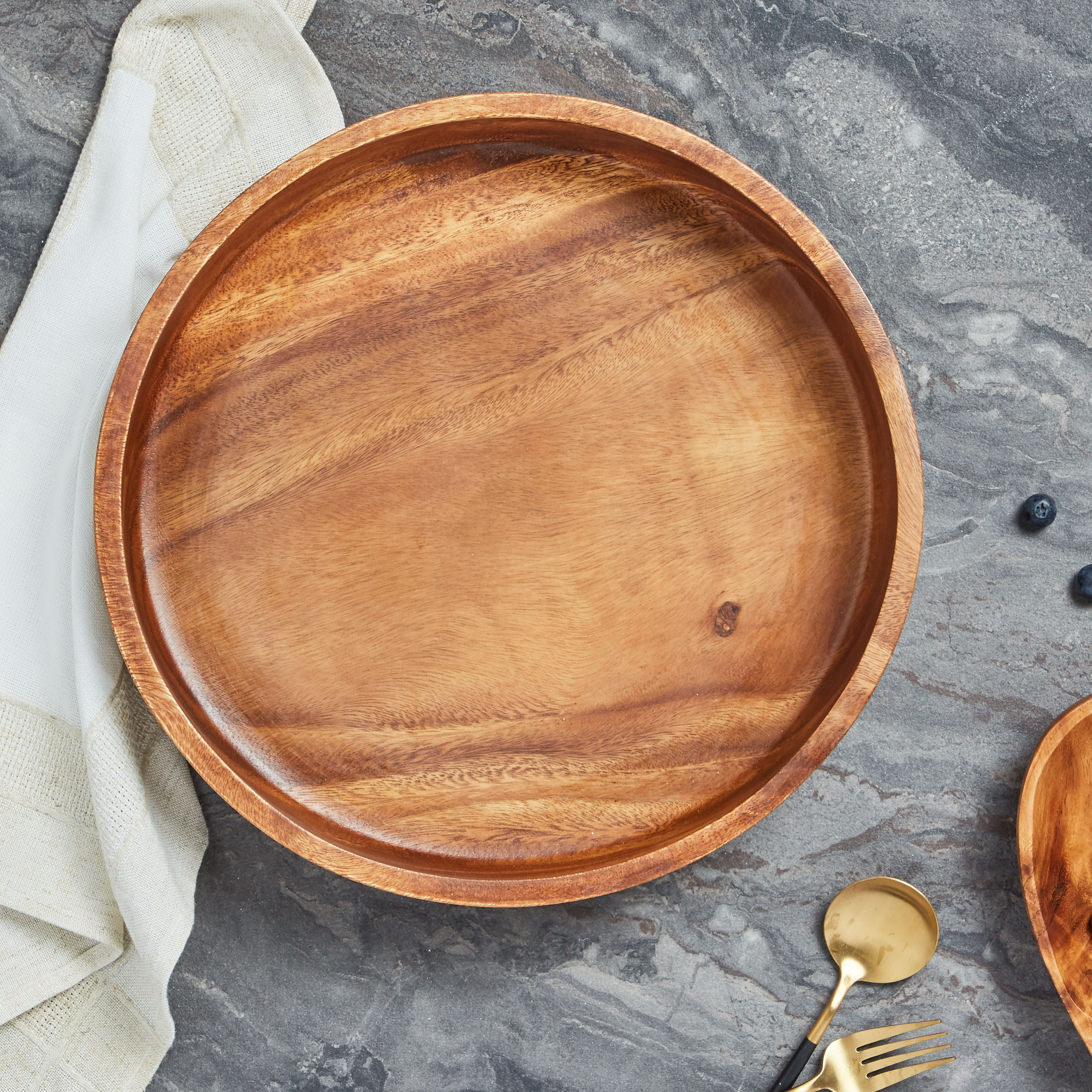 صينية تقديم مستديرة - أكاسيا-household-dining-serveware-servingtrays-image-4